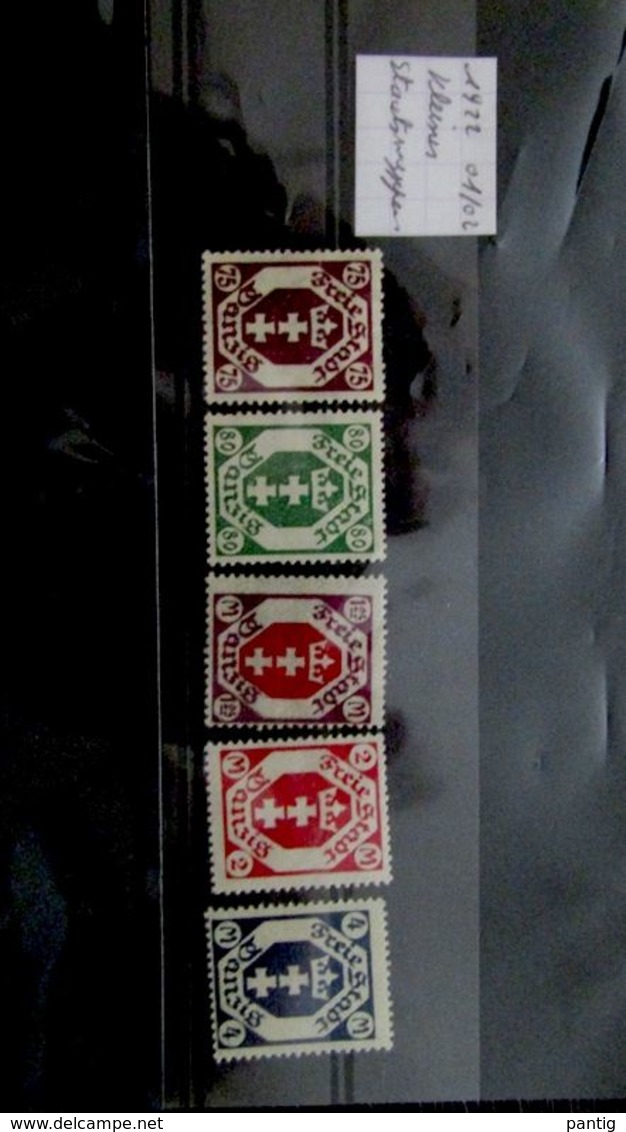 Lot Timbres Dantzig - Other & Unclassified
