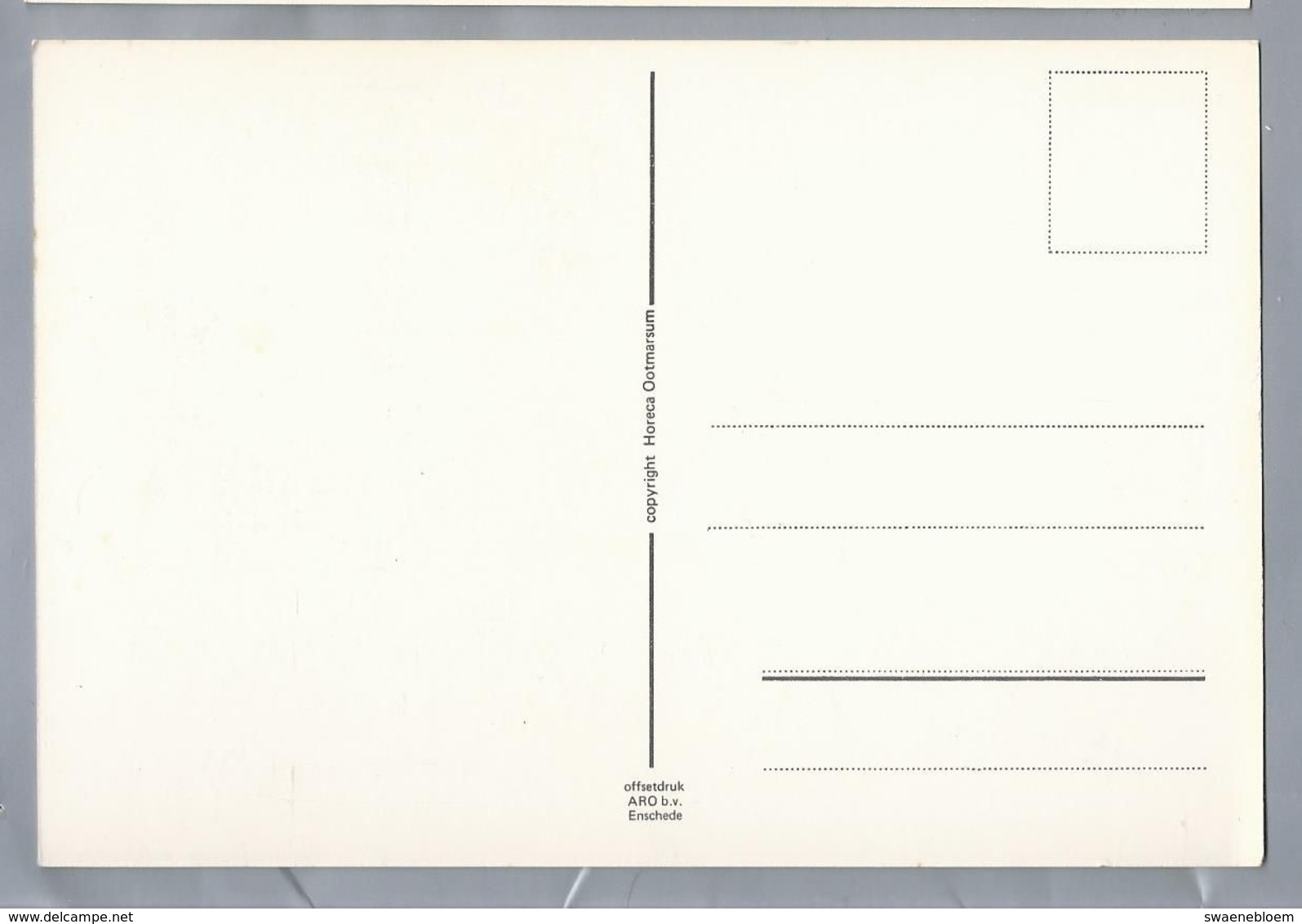 NL.- OOTMARSUM. Tekening Van W. Riem. - Ootmarsum