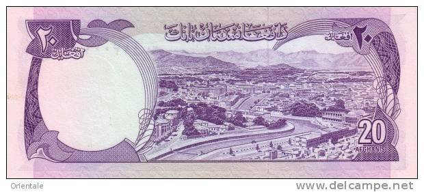 AFGHANISTAN P. 48a 20 A 1973 UNC - Afghanistan