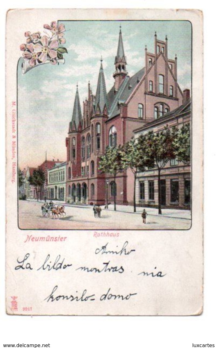 NEUMÜNSTER.  RATHAUS. - Neumünster