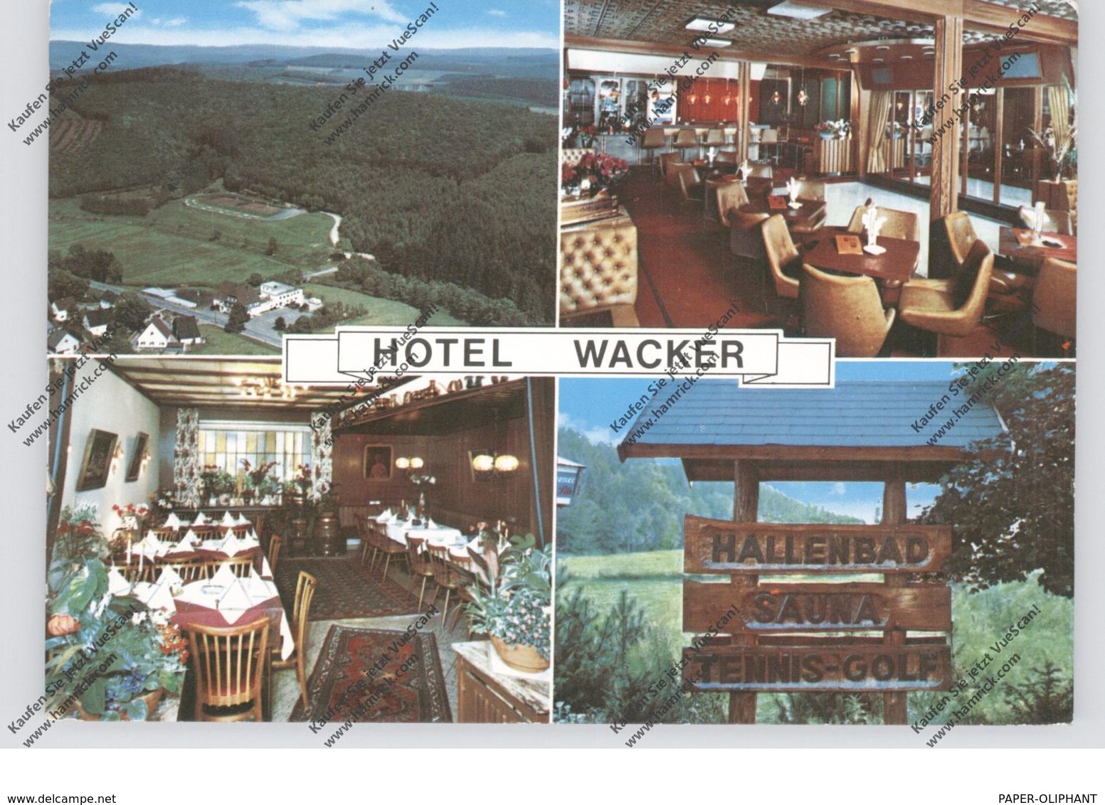 5963 WENDEN - BRÜN, Hotel Restaurant Wacker - Olpe