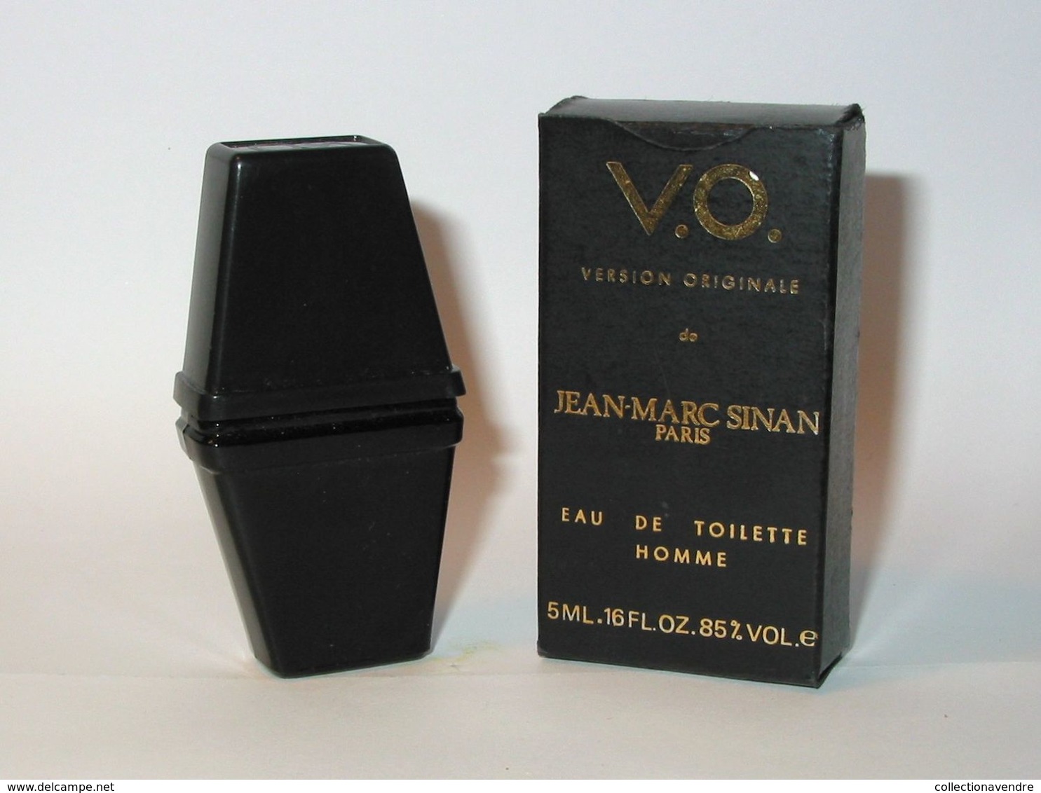 J. Marc SINAN :  V.O. Eau De Toilette 5 Ml. Parfait état. - Miniatures Hommes (avec Boite)