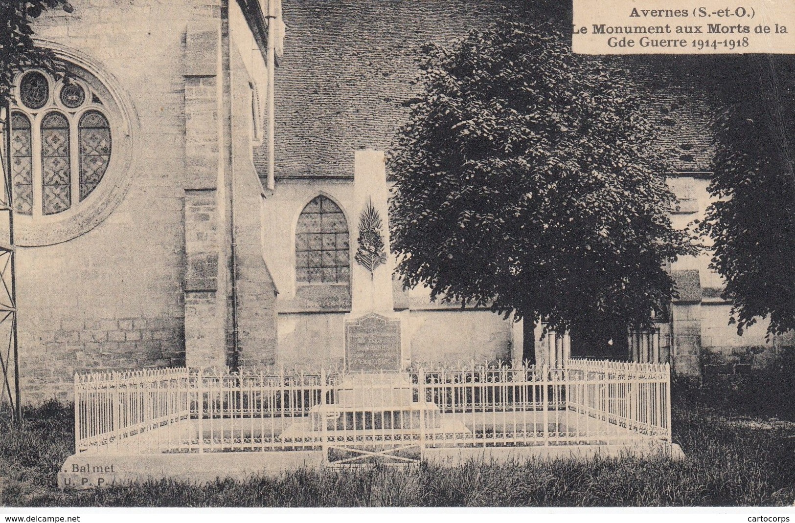 95 - Avernes - Le Monument Aux Morts De La Grande Guerre 1914-1915 - Avernes