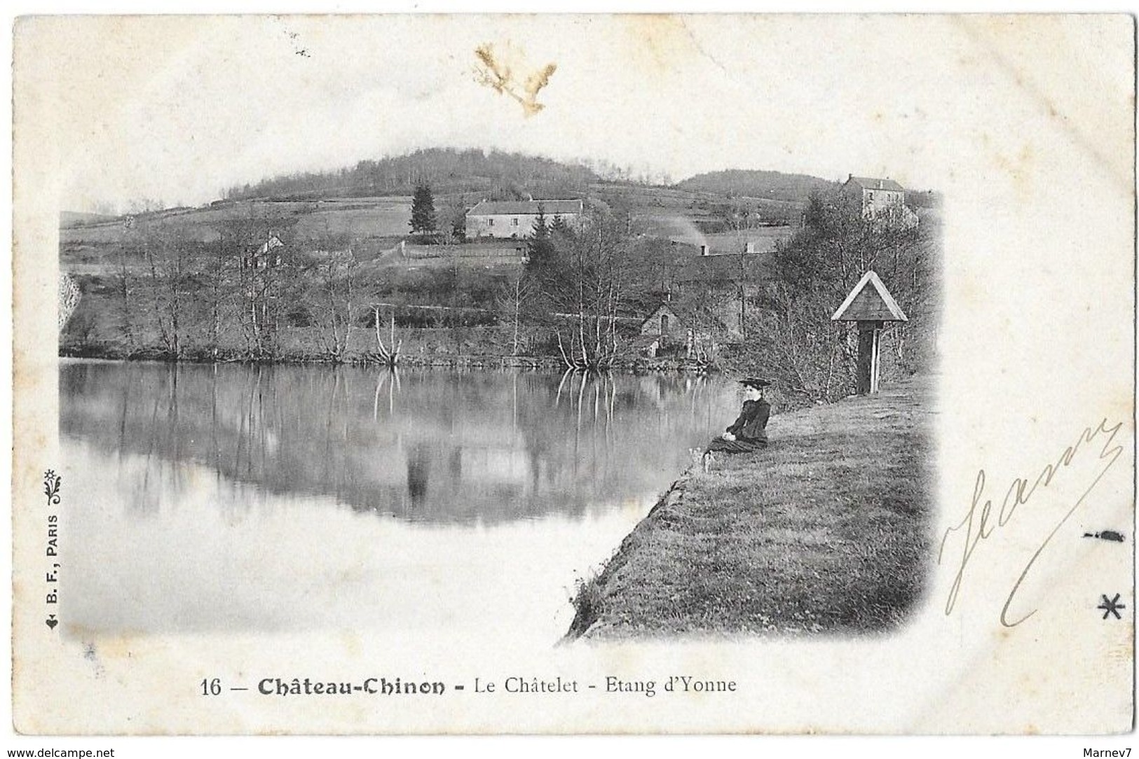 58 - NIEVRE - CHATEAU CHINON - Le Châtelet - Etang D'Yonne - Chateau Chinon