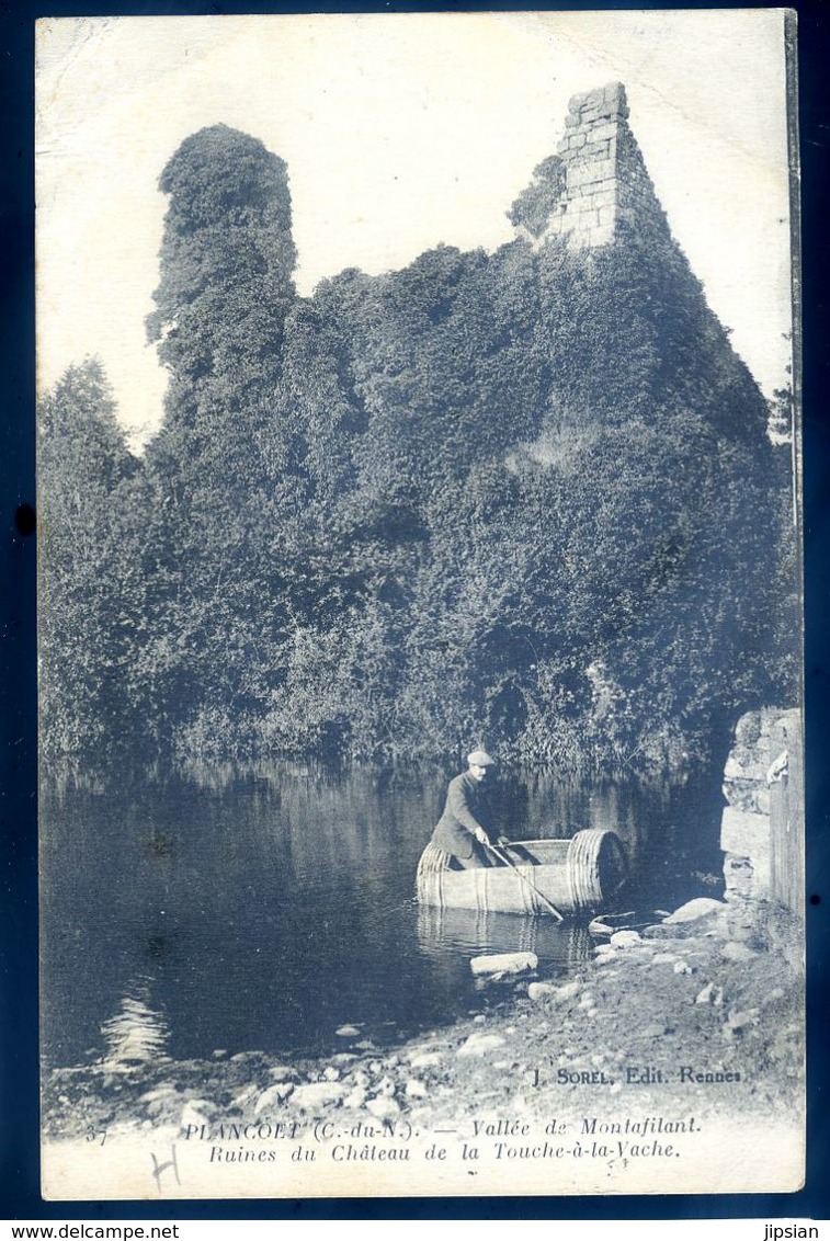 Cpa De 22  Plancoët Vallée De Montafilant - Ruines Du Château De La Touche à La Vache  AVR20-153 - Plancoët