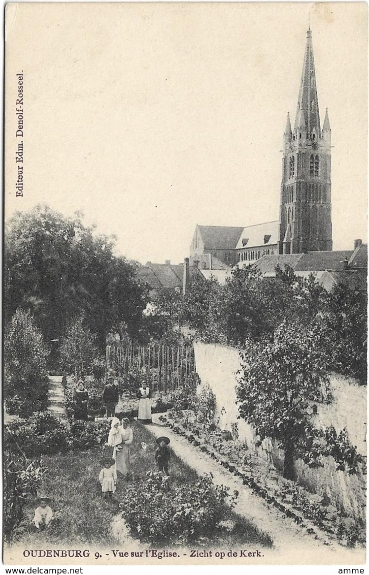 Oudenburg  *   Vue Sur L'Eglise - Zicht Op De Kerk - Oudenburg