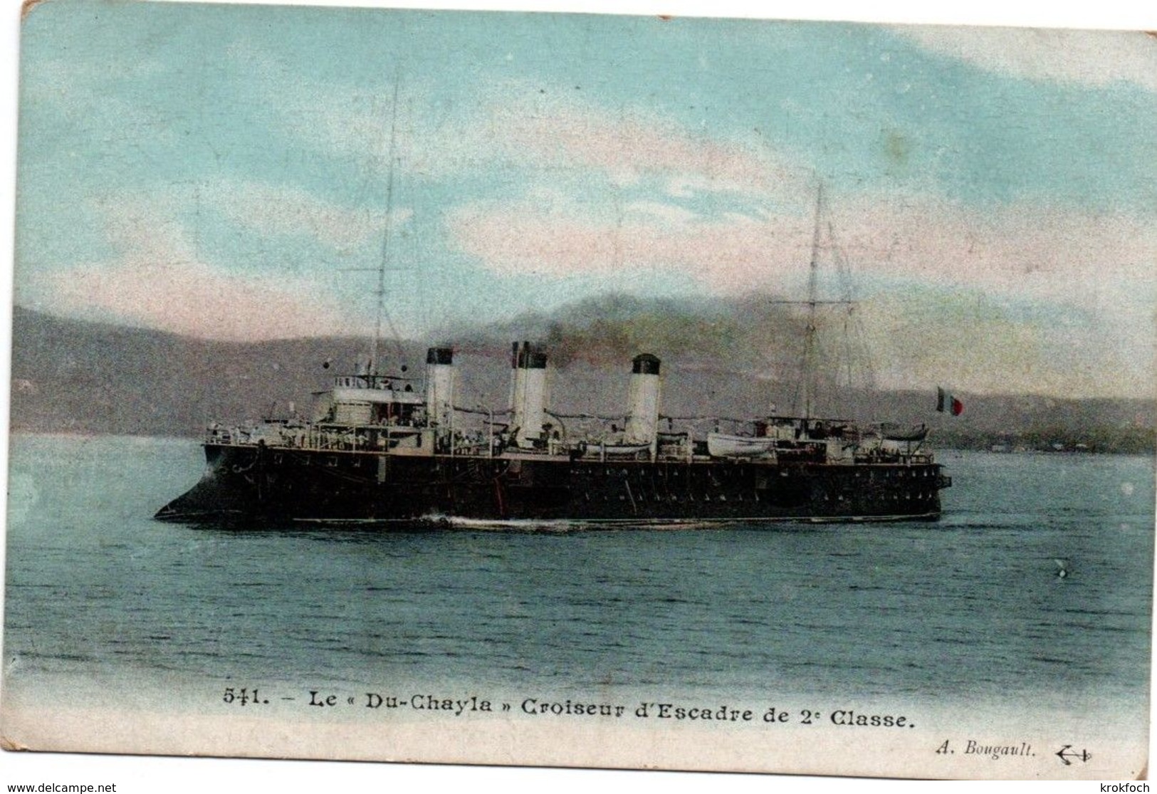 Du Chayla - Croiseur D'escadre De 2ème Classe - Bougault 541 - Warships
