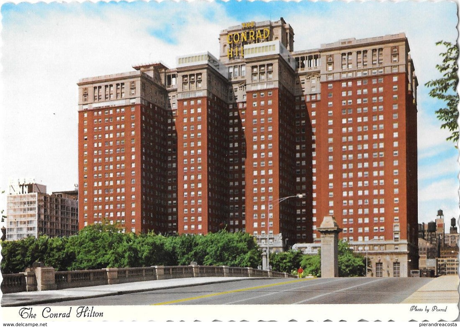 Chicago. The Conrad Hilton. Non Viaggiata - Chicago