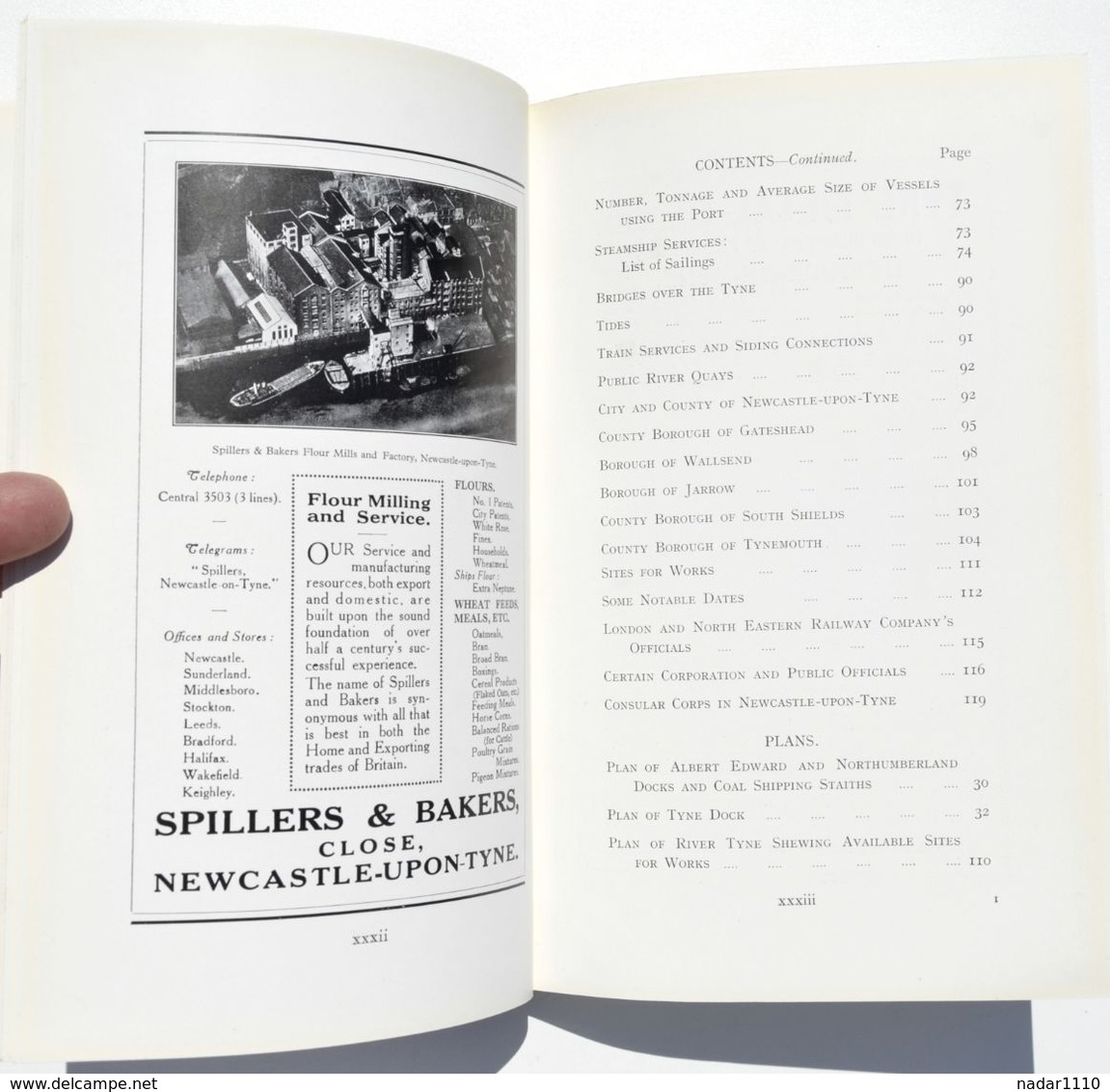 River Tyne - Its Trade and Facilities - Official Handbook, Andrew Reid 1930 / Newcastle-upon-Tyne