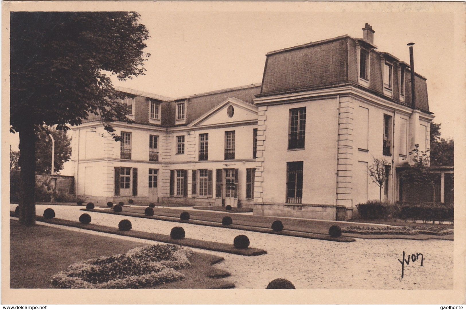 F0254 ARGENTEUIL - HOSPICE DES VIEILLARDS - FAÇADE DU PAVILLON LEVALLOIS - Argenteuil