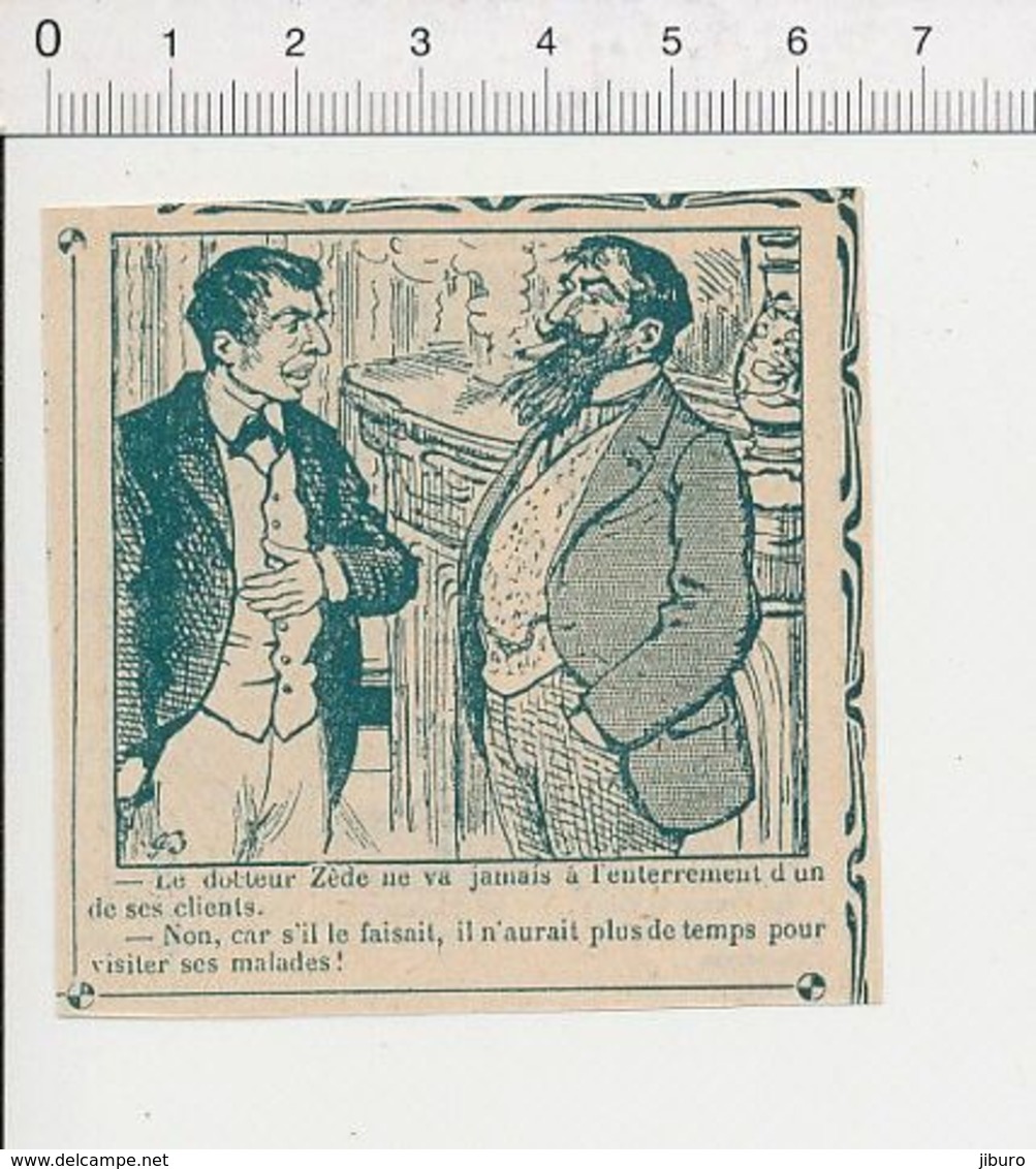 2 Scans Humour Transport De 1912 Métier Vieux Cocher Concurrencé Par Le Taxi ?? Fin Du Fiacre Généalogie Zède 51B18 - Unclassified