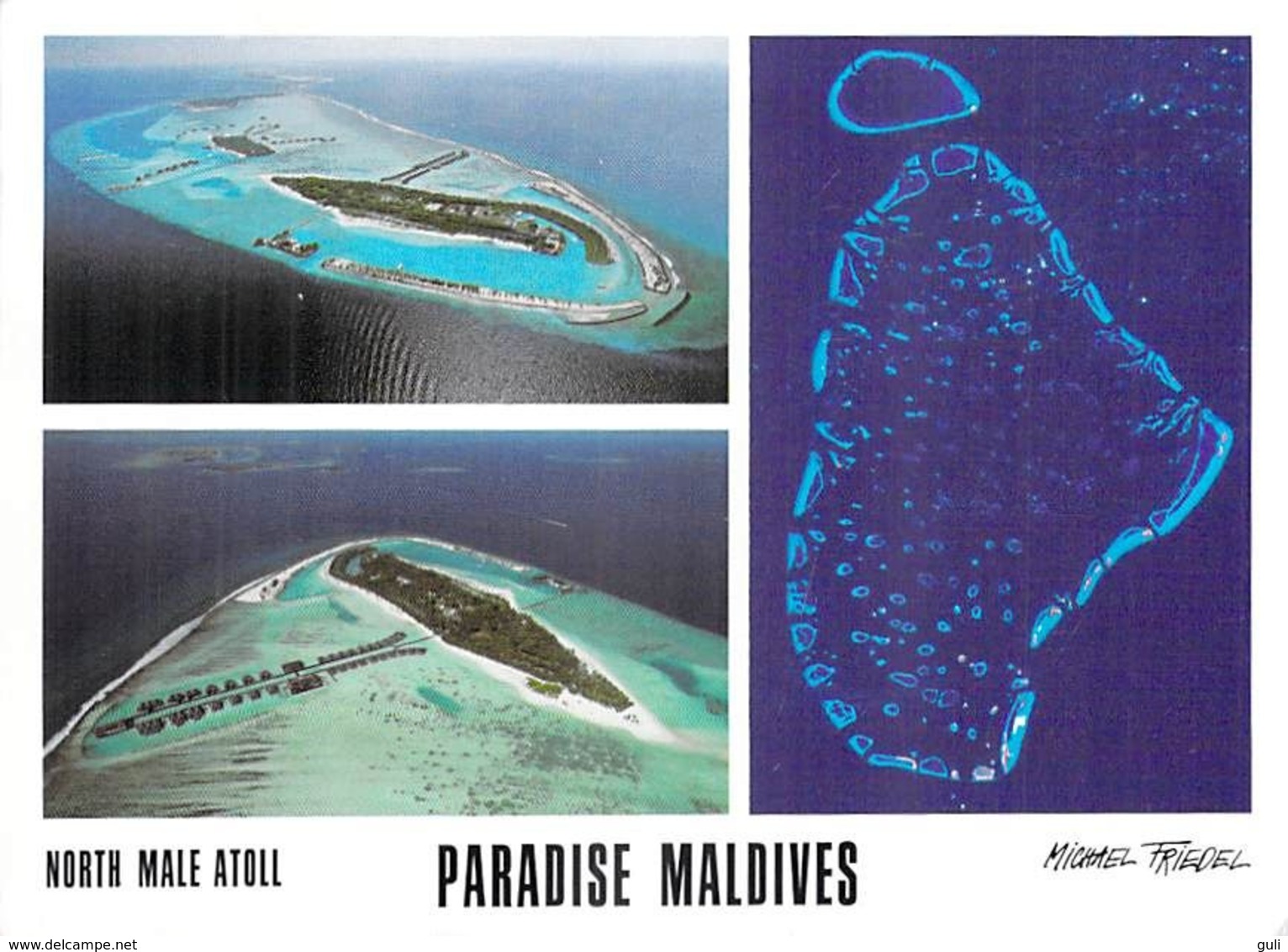 Asie  PARADISE MALDIVES  North Male Atoll (Timbre Stamp SRI LANKA) - Maldivas