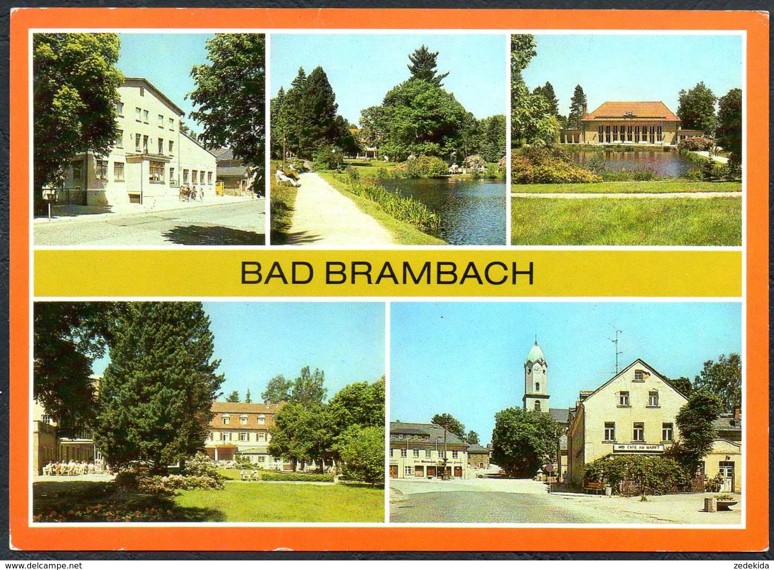 D6870 - Bad Brambach HO Gaststätte Freundschaft Festhalle- Bild Und Heimat Reichenbach - Bad Brambach