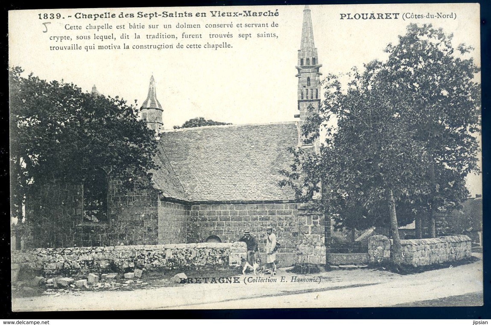Cpa De 22  Plouaret -- Chapelle Des Sept Saints En Vieux Marché    AVR20-152 - Plouaret