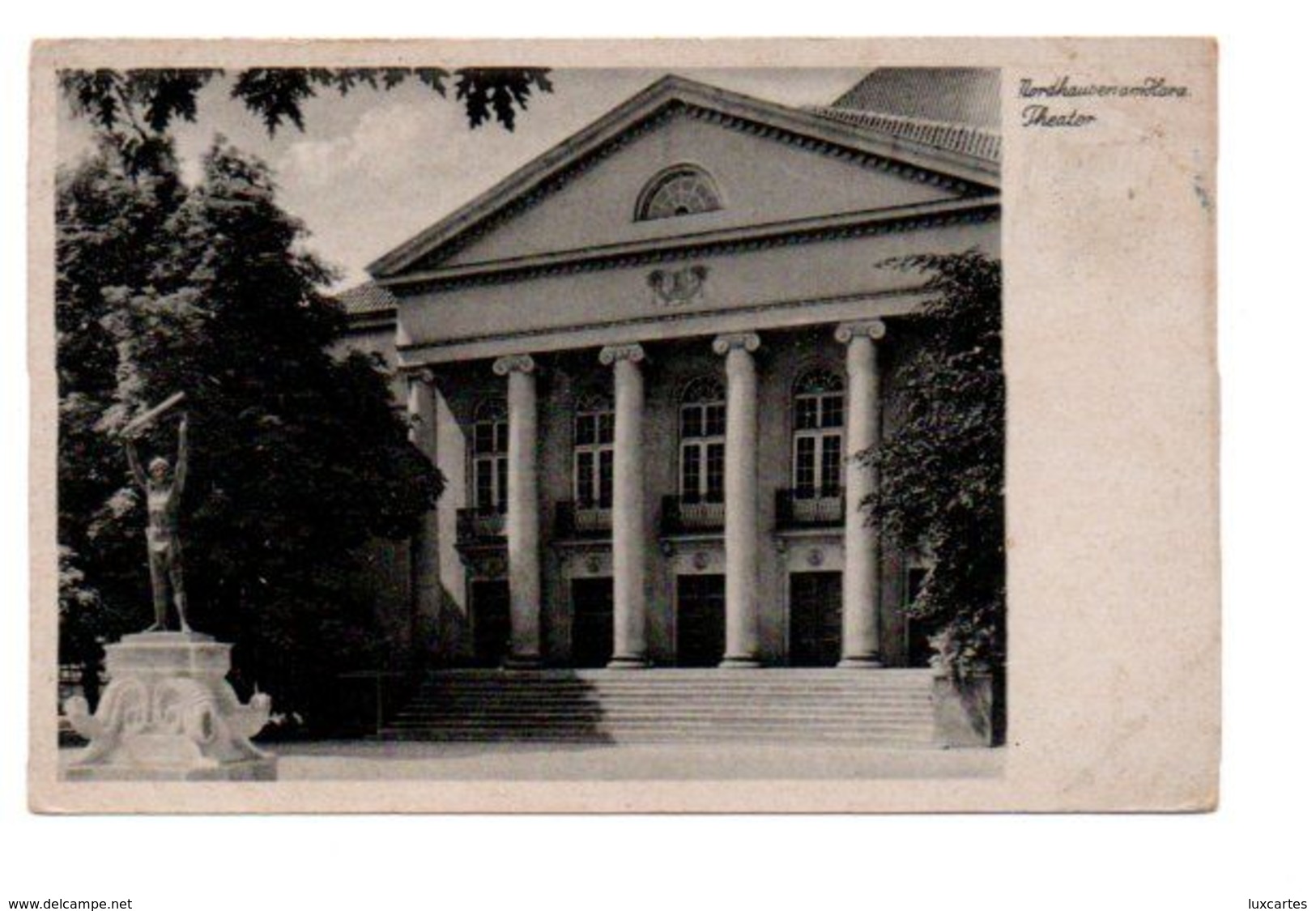 NORDHAUSEN AM HARZ. THEATER. - Nordhausen