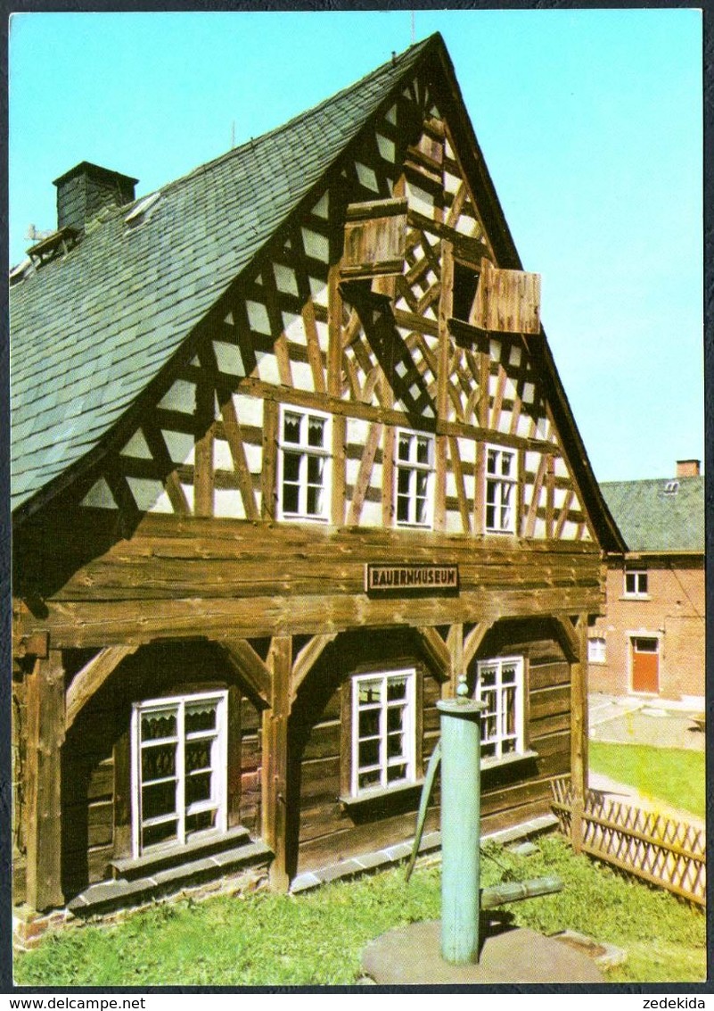 D6880 - TOP Landwüst Bauernmuseum - Umgebindehaus  - Bild Und Heimat Reichenbach - Klingenthal