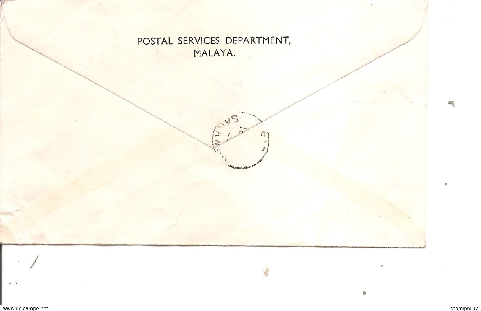 Malaisie ( FDC De 1959 Voyagé De AlorStar  Vers Sibu Au Sarawak à Voir) - Malayan Postal Union