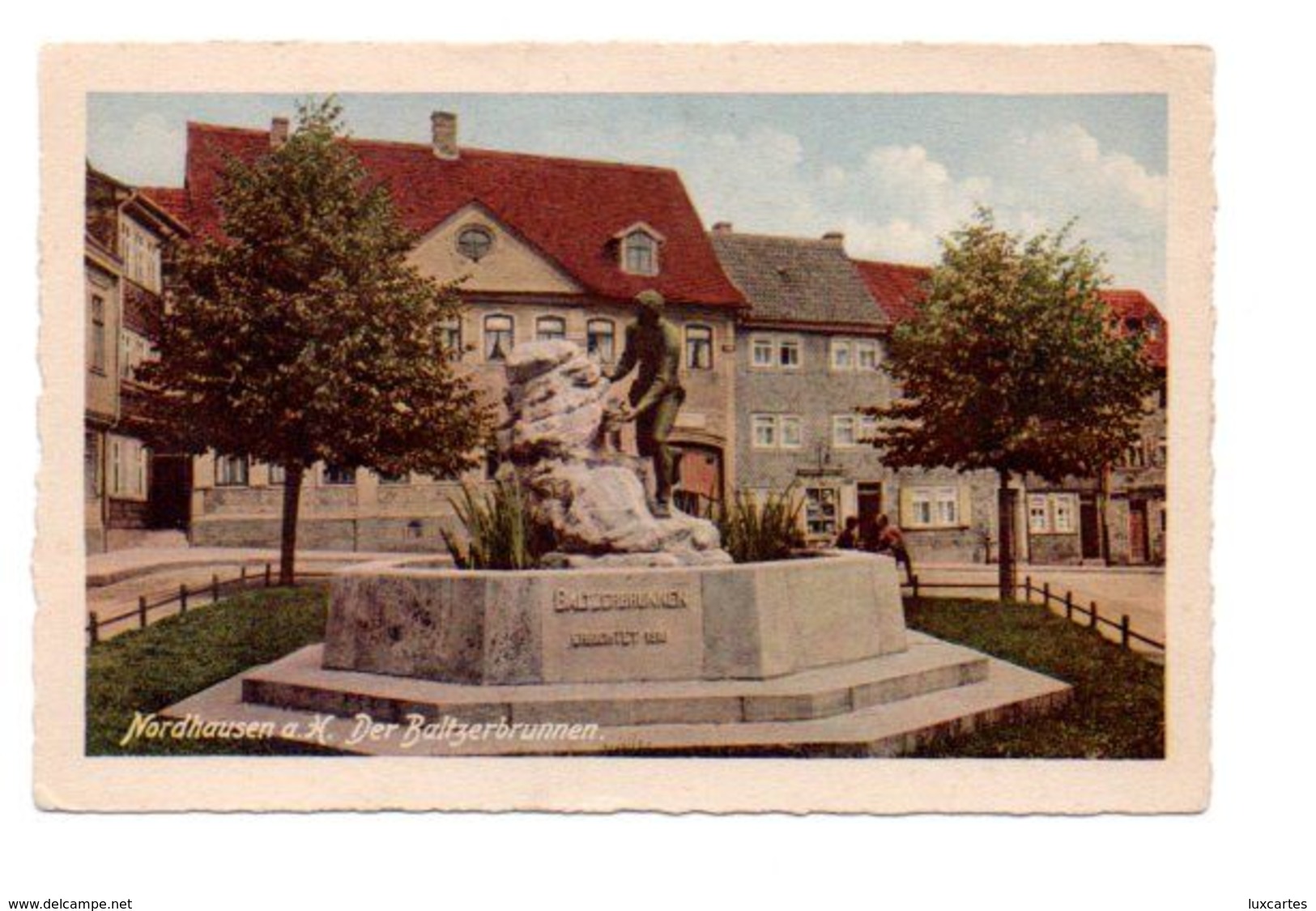 NORDHAUSEN AM HARZ. DER BALTZERBRUNNEN. - Nordhausen