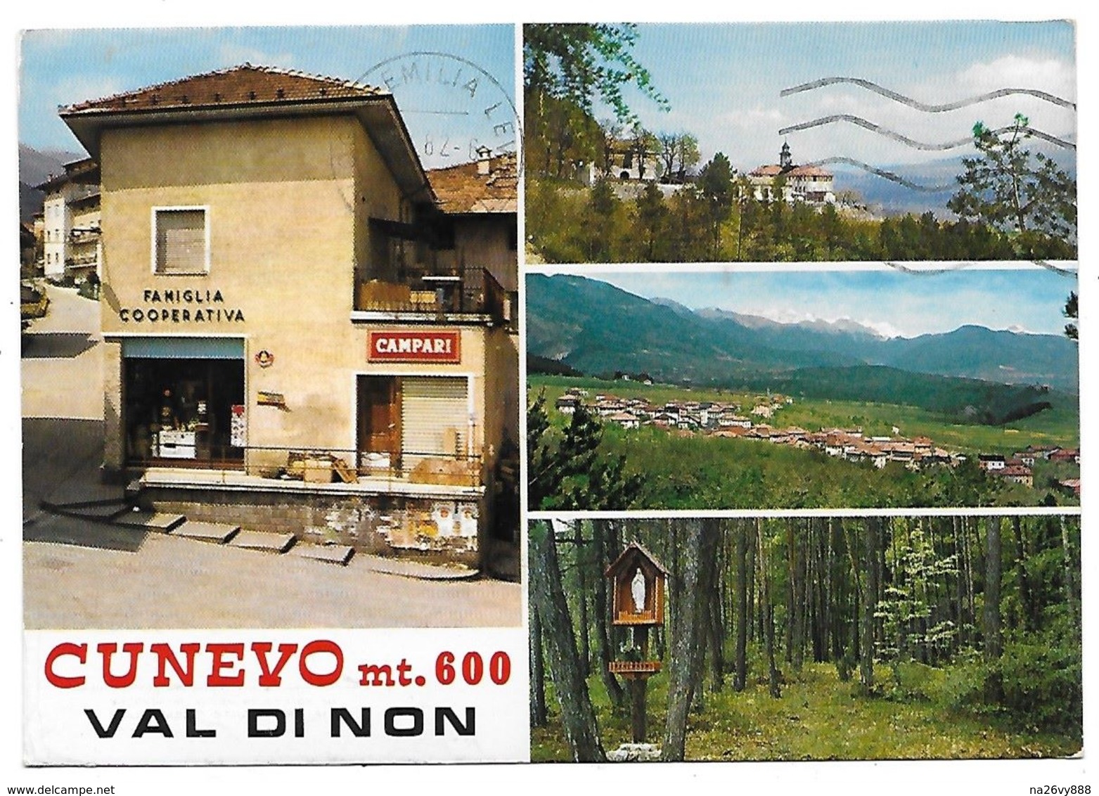 Cunevo Valdi Non (Trento). Vedutine. - Trento