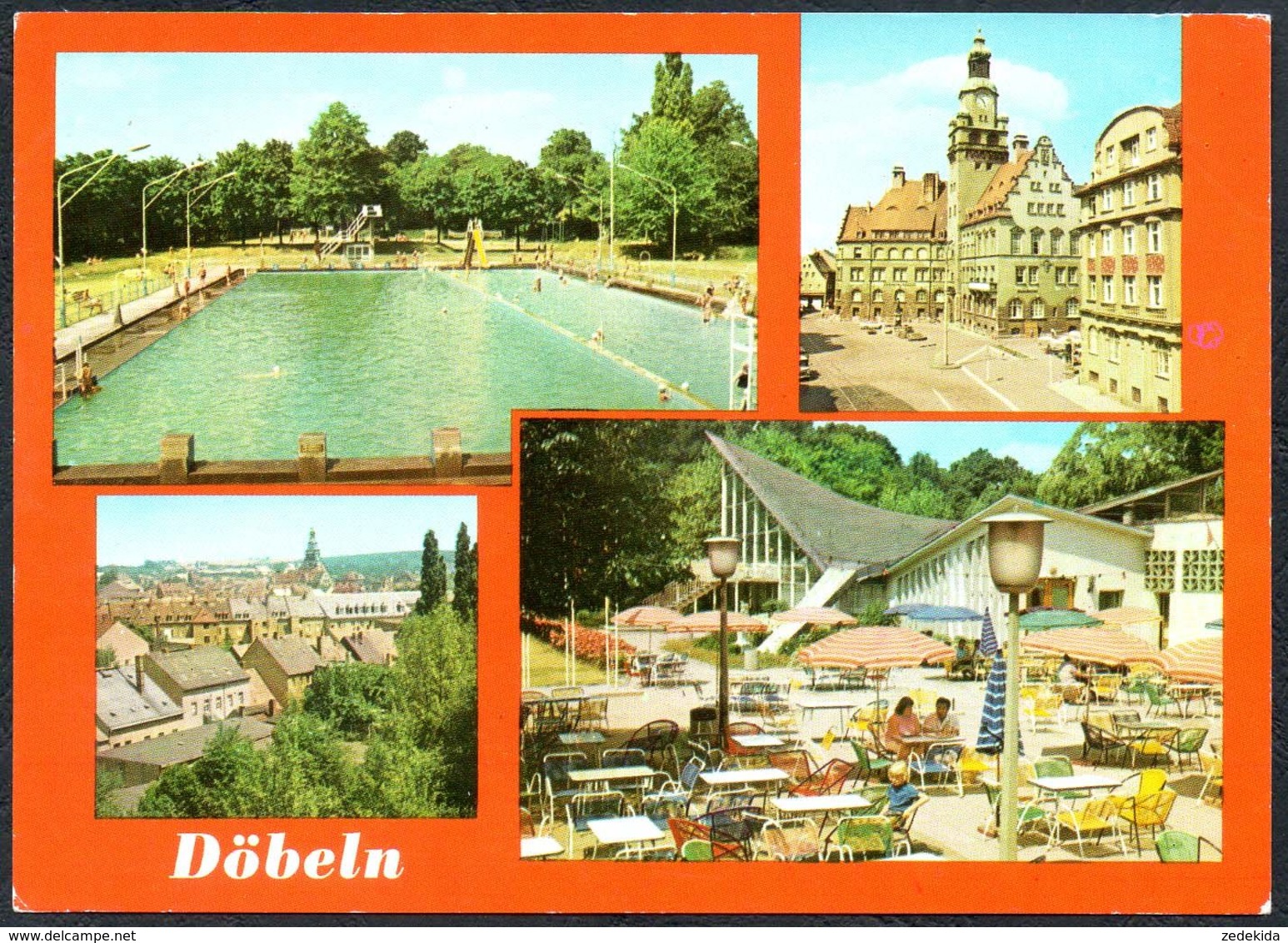 D6896 - Döbeln Freibad - Bild Und Heimat Reichenbach - Doebeln