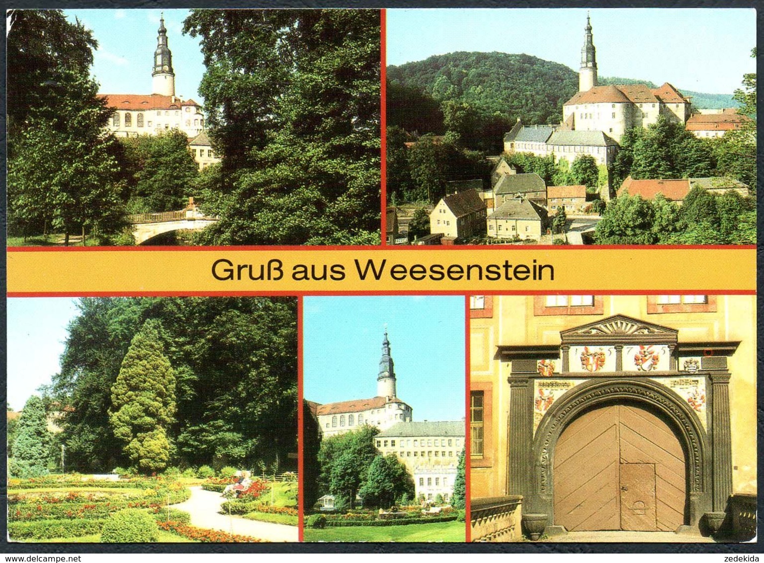 D6922 - Weesenstein - Bild Und Heimat Reichenbach - Weesenstein A. D. Müglitz