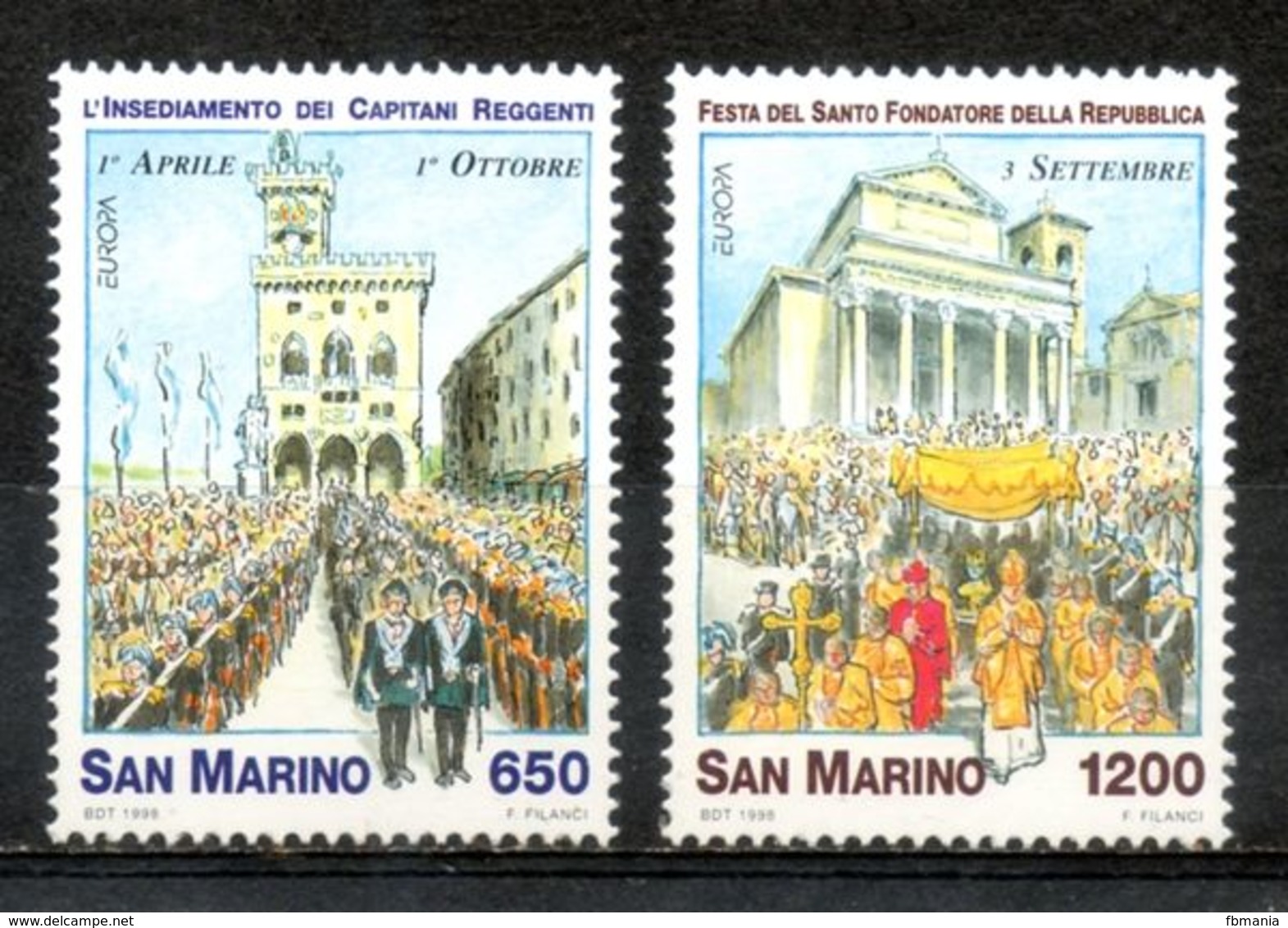 San Marino 1998 - Europa MNH ** - Unused Stamps