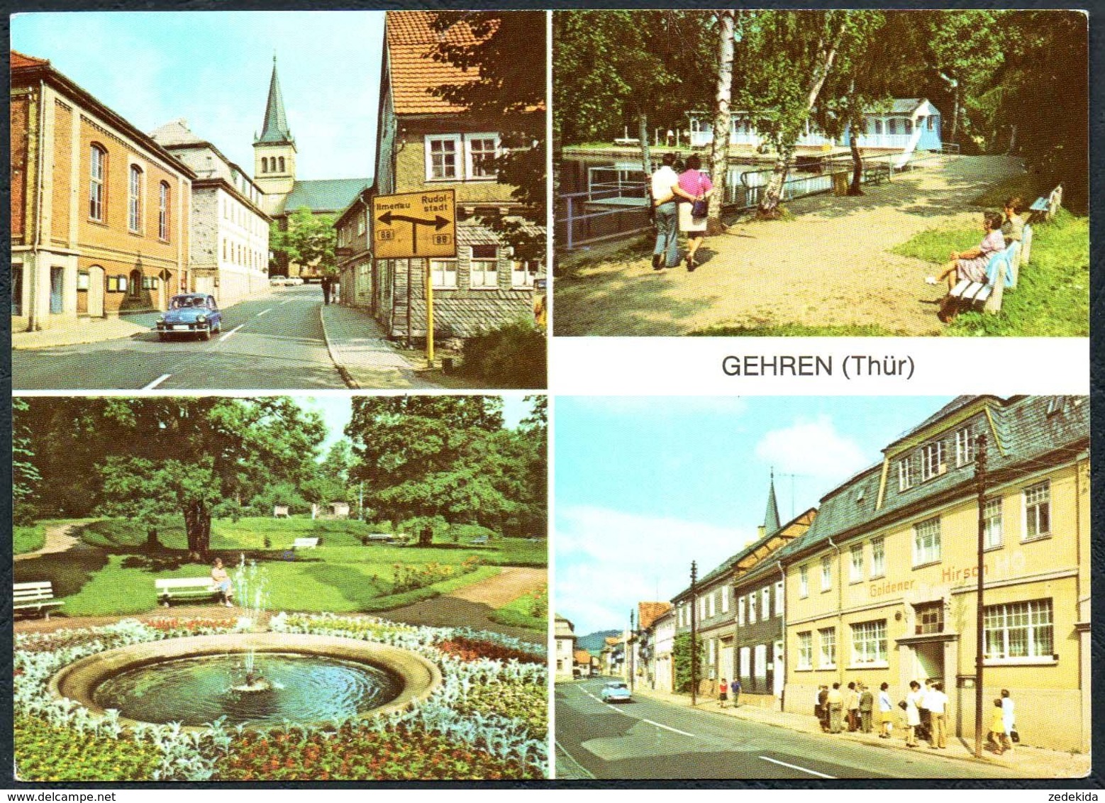 D6929 - TOP Gehren - Bild Und Heimat Reichenbach - Gehren
