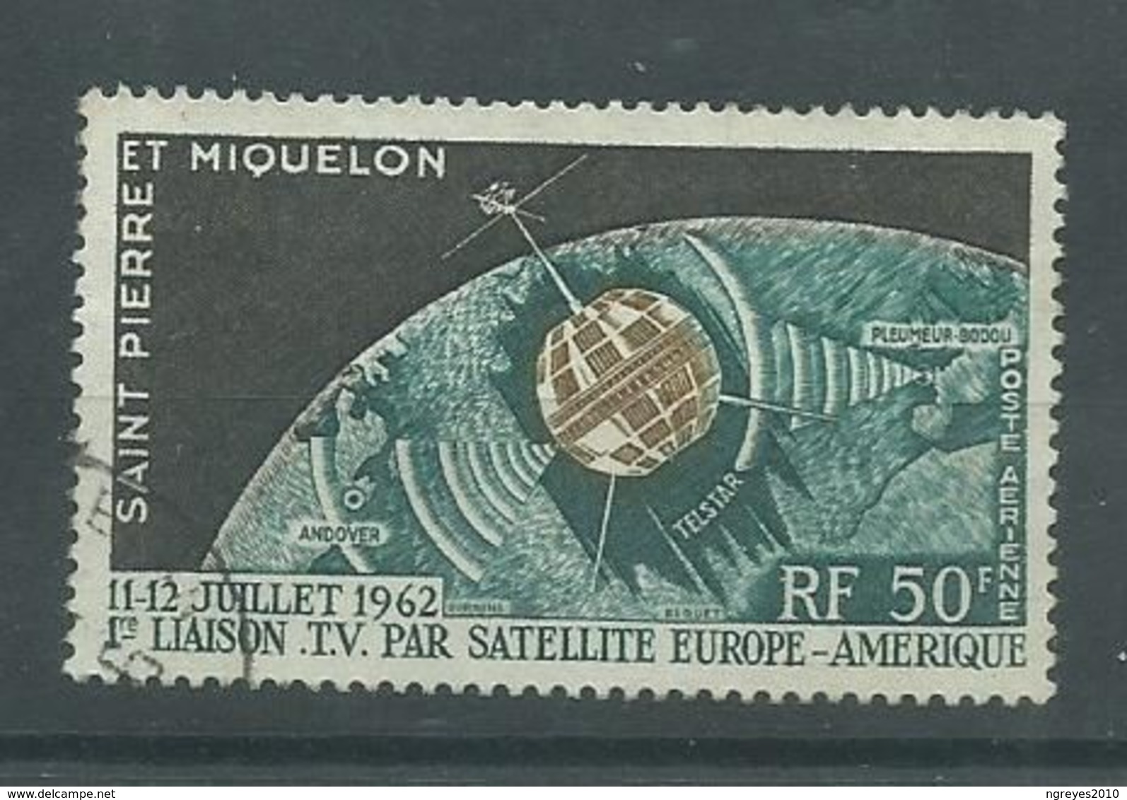 200035509  ST PIERRE ET MIQUELON  YVERT   AEREO  Nº  29 - Used Stamps