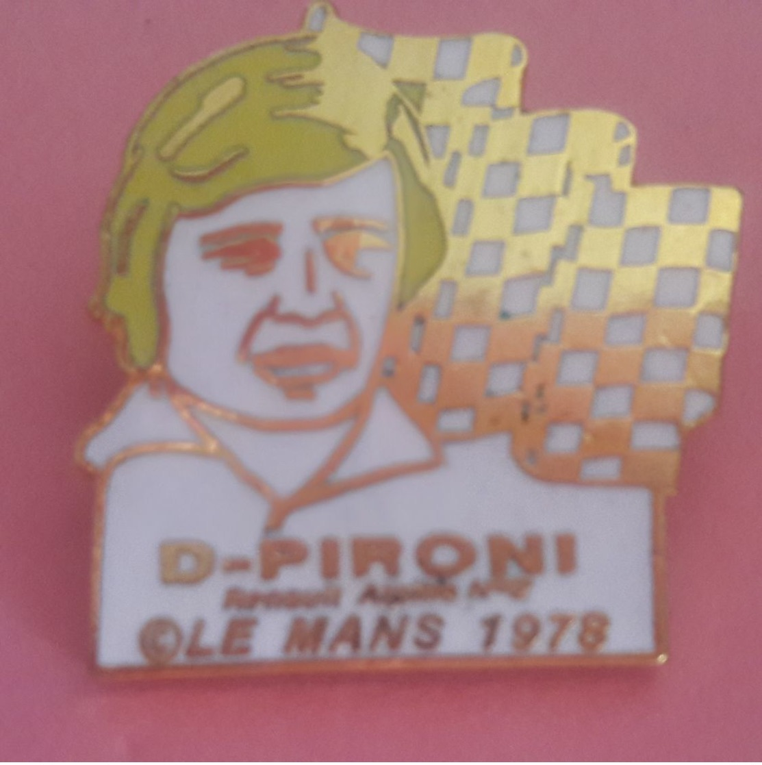 PINS F1 24 HEURES DU MANS RENAULT ALPINE PILOTE DIDIER PIRONI 1978 - F1