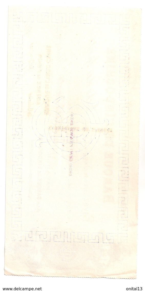 1925 CHEQUE BANQUE DE L'INDOCHINE AGENCE DE PEKIN  N14 - Chèques & Chèques De Voyage