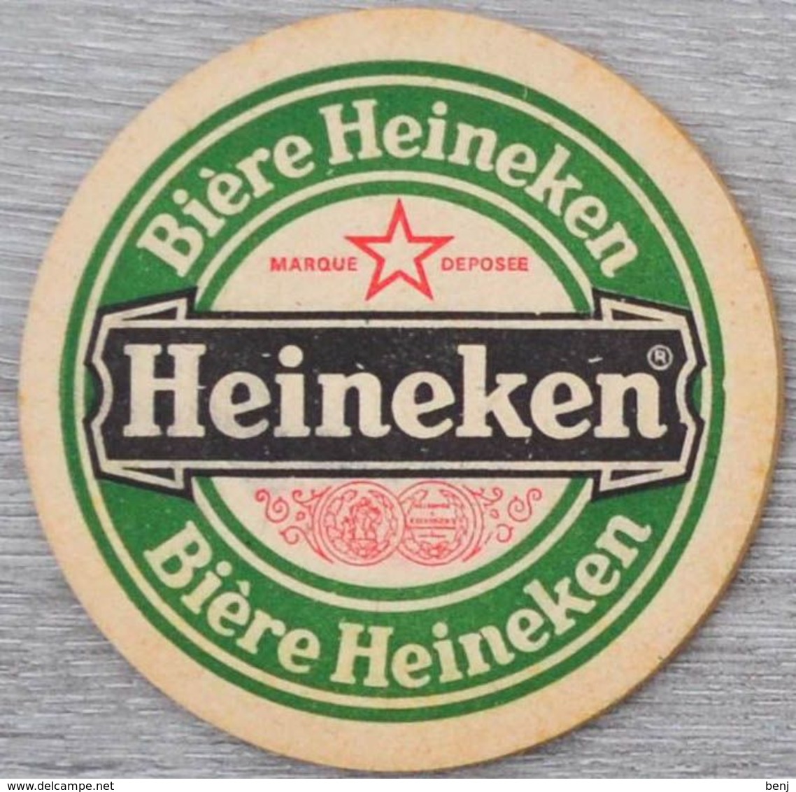 Sous-bock HEINEKEN Bière Heineken Bierdeckel Bierviltje Coaster (CX) - Beer Mats