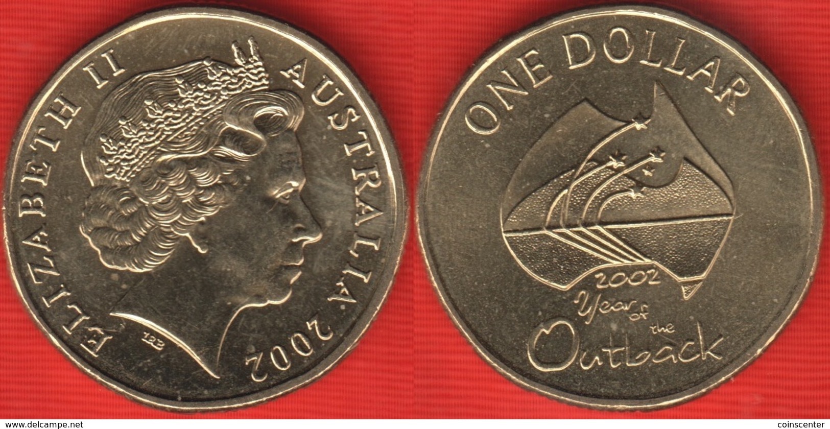 Australia 1 Dollar 2002 Km#600.1 "Year Of The Outback" UNC - Dollar
