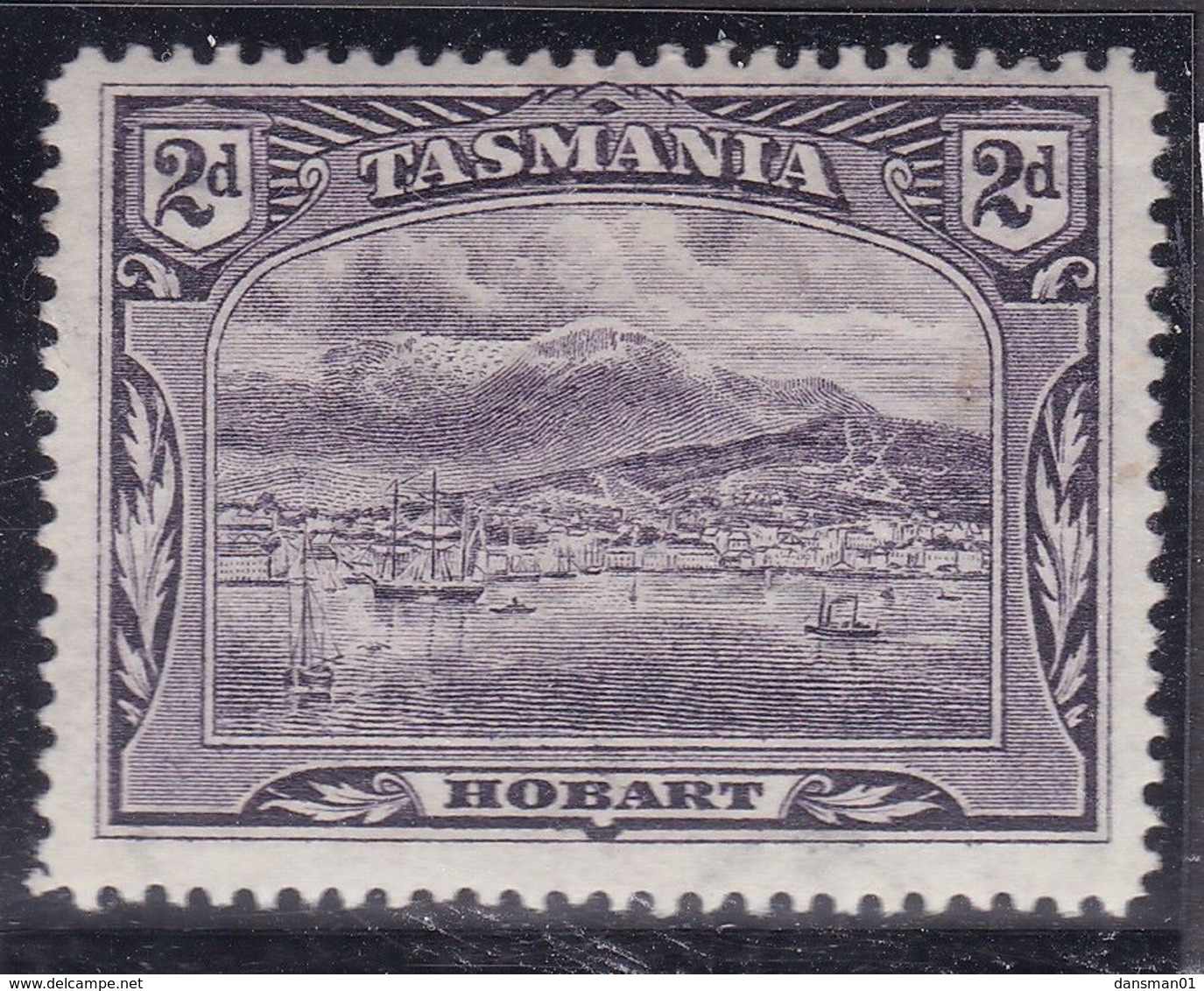 TASMANIA 1899 P.14 SG 231 Mint Hinged - Nuevos