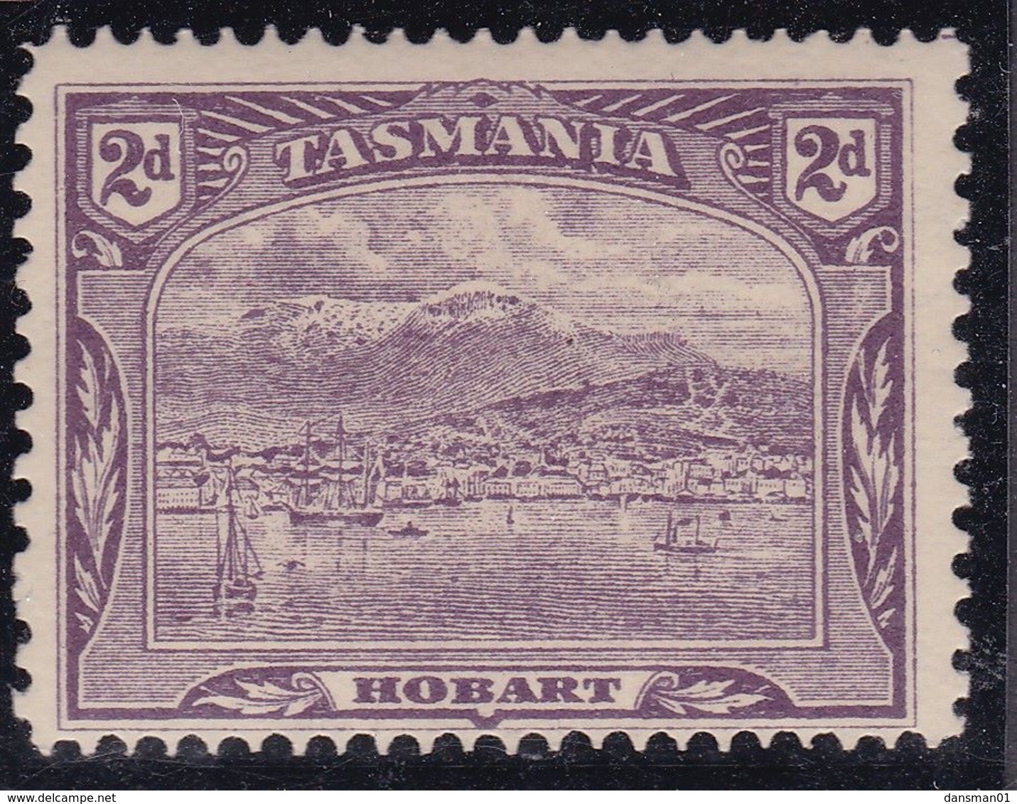 TASMANIA 1905 P.12.5x11 SG 245b Mint Hinged - Neufs