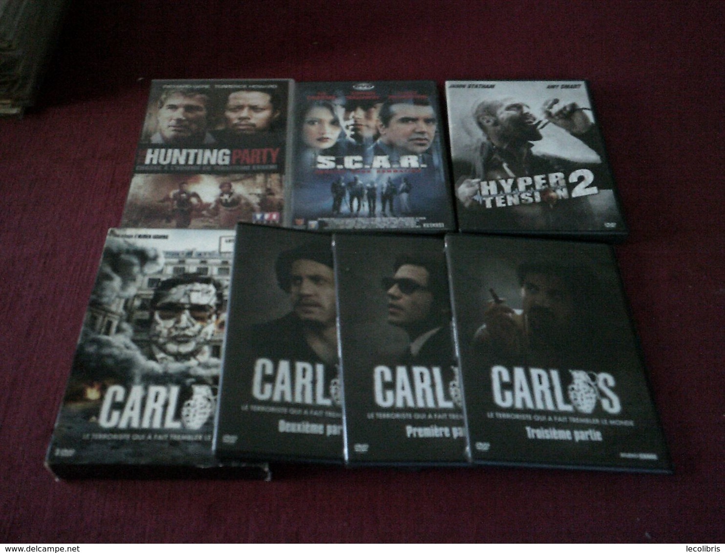 LOT 5 DVD POUR 10 EUROS  ° Ref Joe 61 / 95 - Collections, Lots & Séries