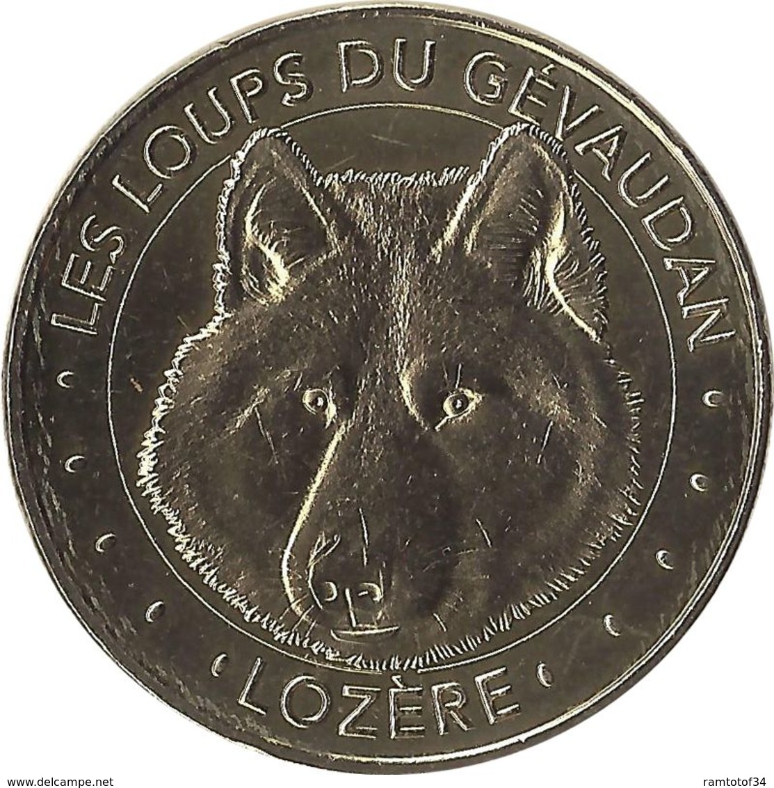 2018 MDP239 - SAINT-LÉGER-DE-PEYRE - Les Loups Du Gévaudan 6 (tête De Loup) / MONNAIE DE PARIS - 2018