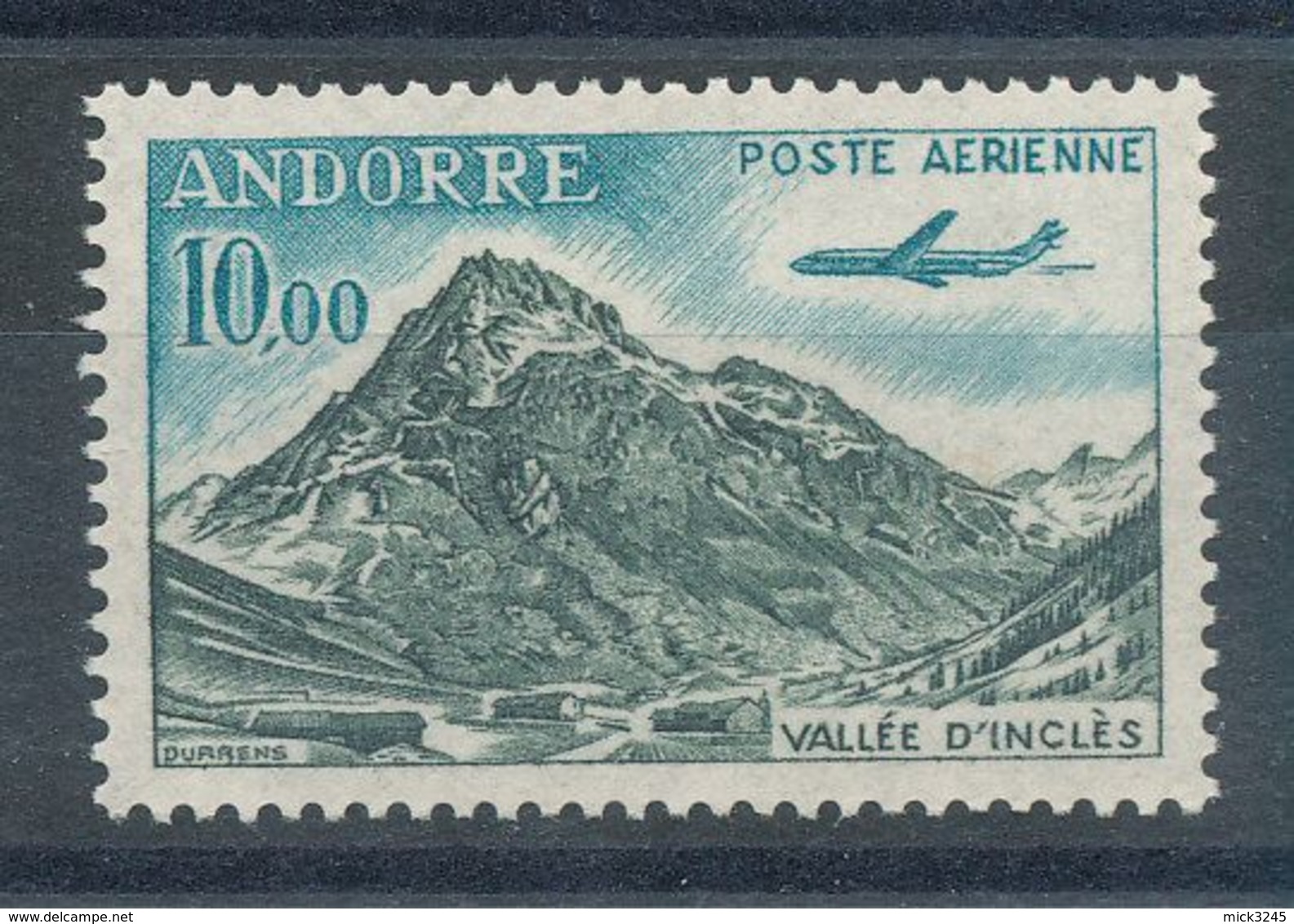 Andorre PA 8**Avion Caravelle - Airmail