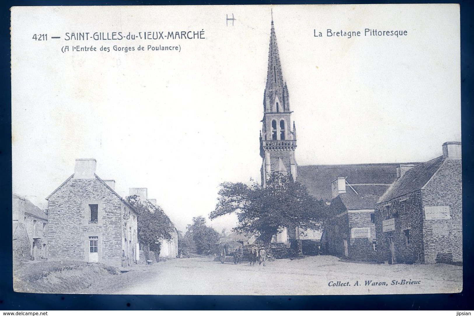 Cpa Du 22  Saint Gilles Du Vieux Marché - A L' Entrée Des Gorges De Poulancre   AVR20-151 - Gouarec