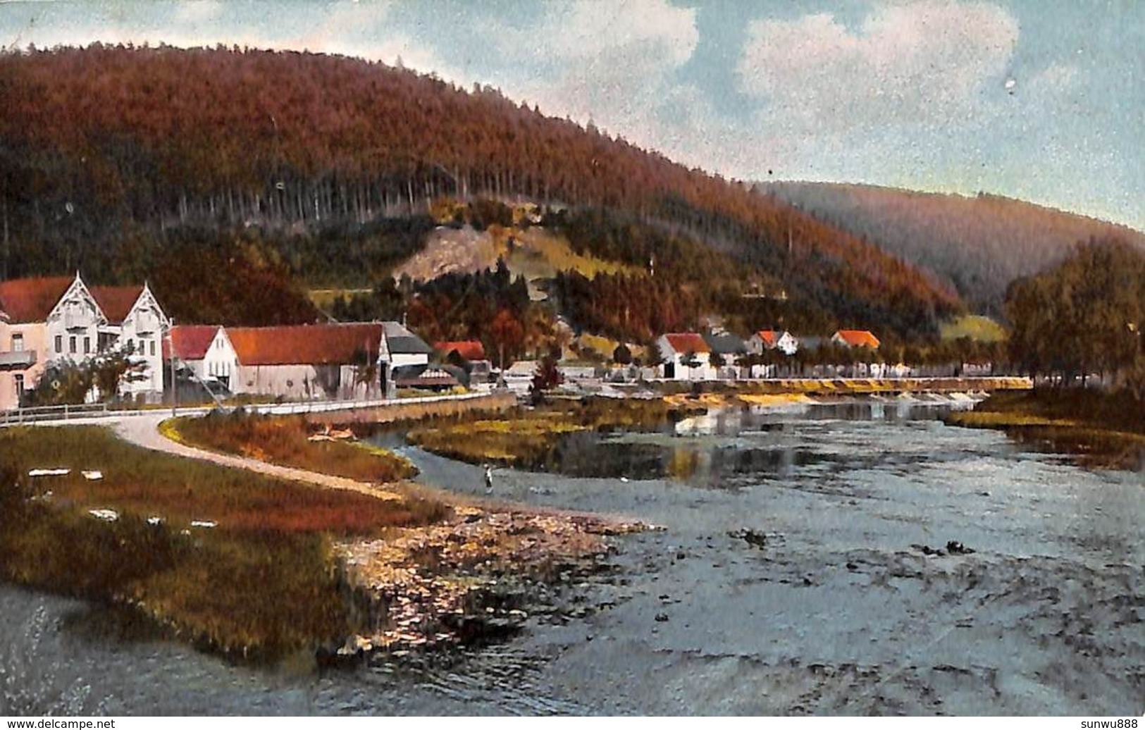 Vallée De L'Ourthe (?) - 1909 Colorisée Moresnet - Blieberg