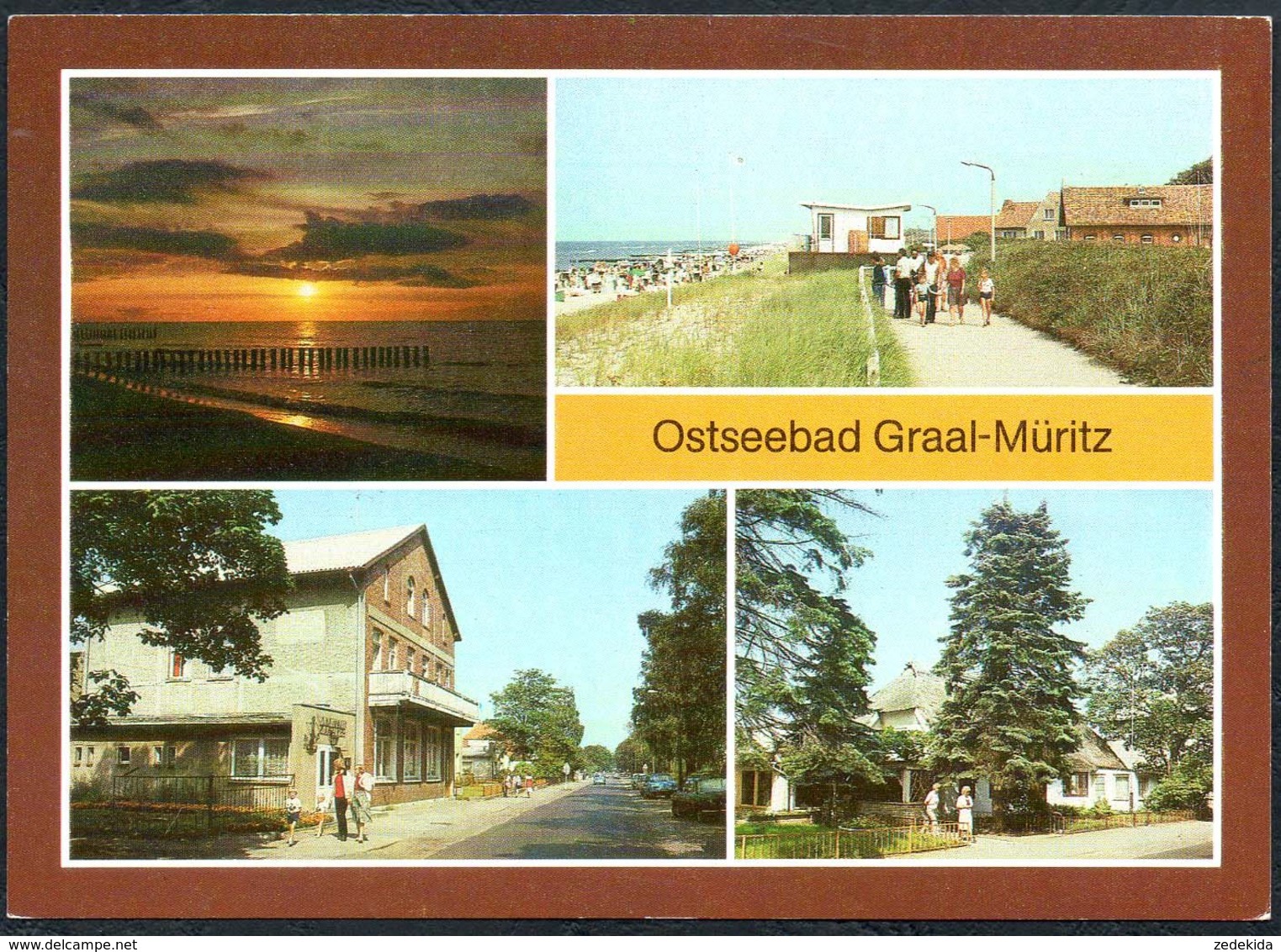 D6984 - TOP Graal Müritz Gärtnerische Produktionsgenossenschaft - Bild Und Heimat Reichenbach - Graal-Müritz