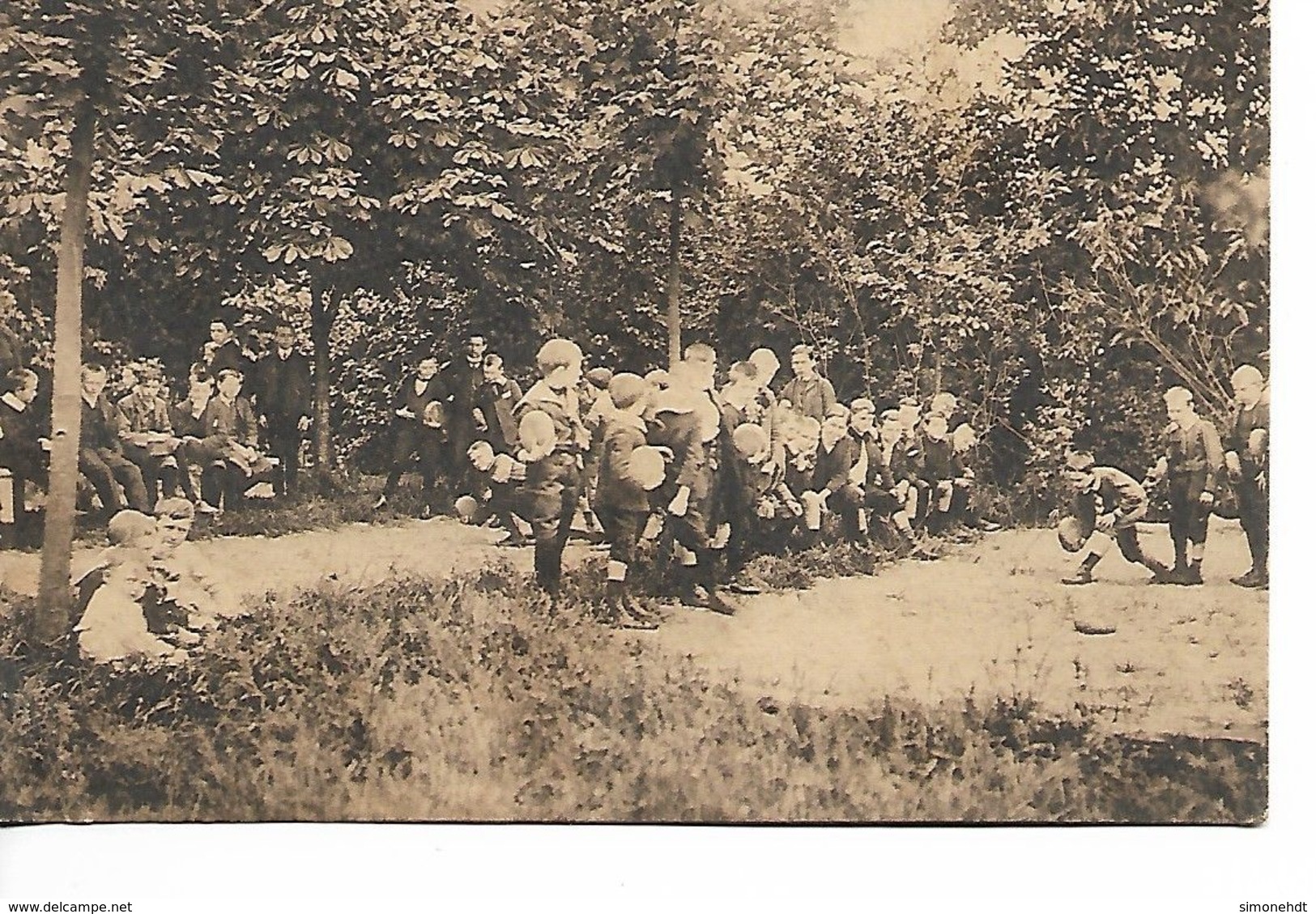 WAEREGHEM - Pensionnat De Wilde - Jeu De Boule - Waregem