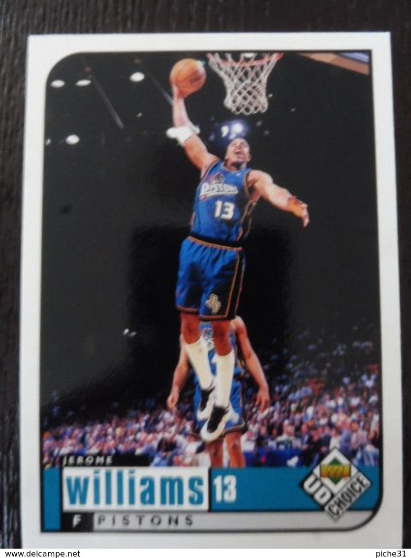 NBA - UPPER DECK 1997 -PISTONS - JEROME WILLIAMS - 1990-1999