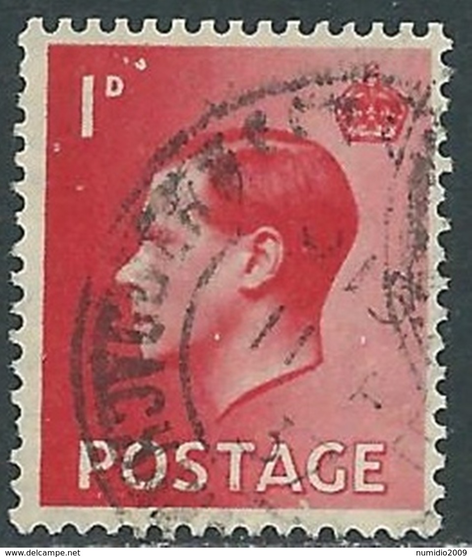 1936 GREAT BRITAIN USED SG 458 - RC51-4 - Used Stamps
