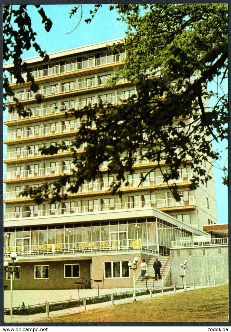 D7001 - TOP Saßnitz Rügen Hotel - VEB Bild Und Heimat Reichenbach - Sassnitz