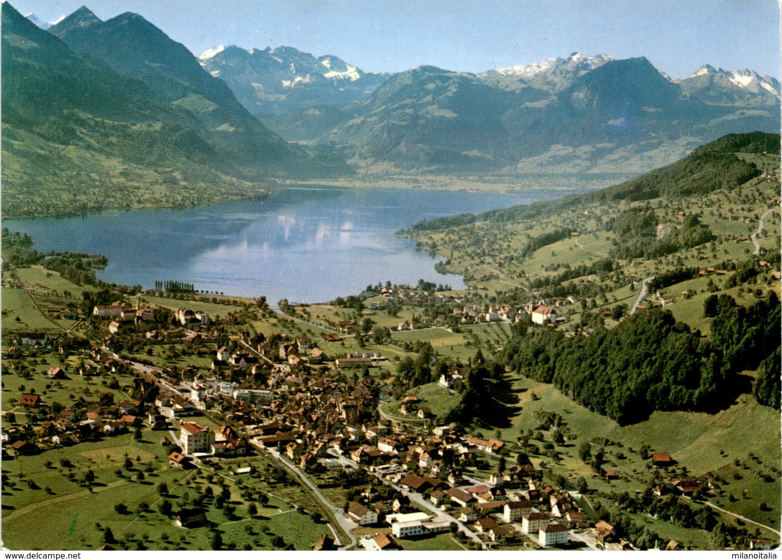 Sarnen Mit Giswilerstock Und Berneralpen (197) - Giswil