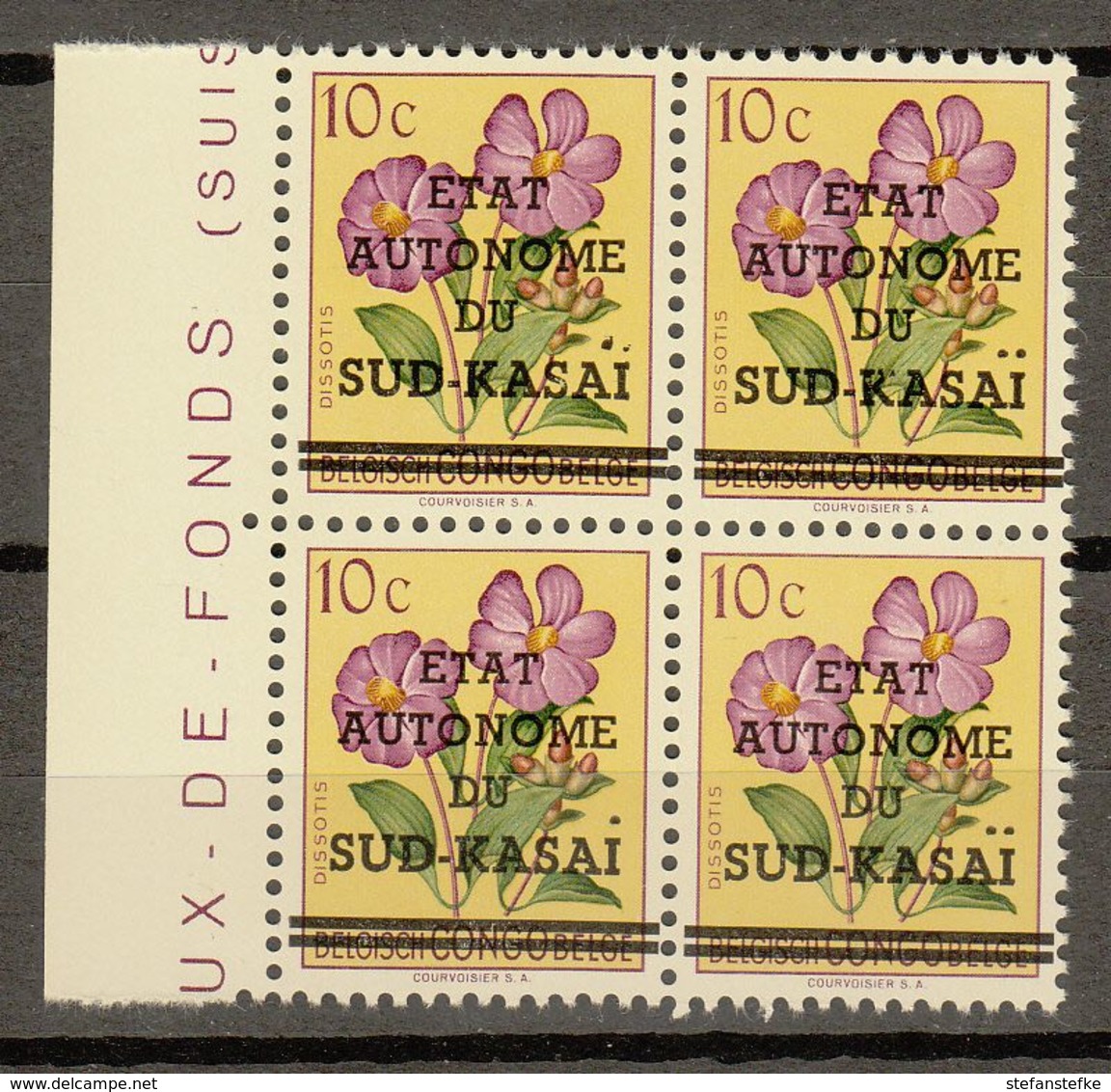 Zuid-Kasai : Ocb Nr  1 MNH ** Un POINT Sur Le I Et Point Maigre(zie Scan) - Sur Kasai