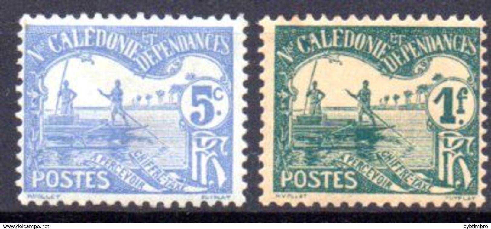 Nouvelle Caledonie: Yvert Taxe N°16 Et 23* - Timbres-taxe