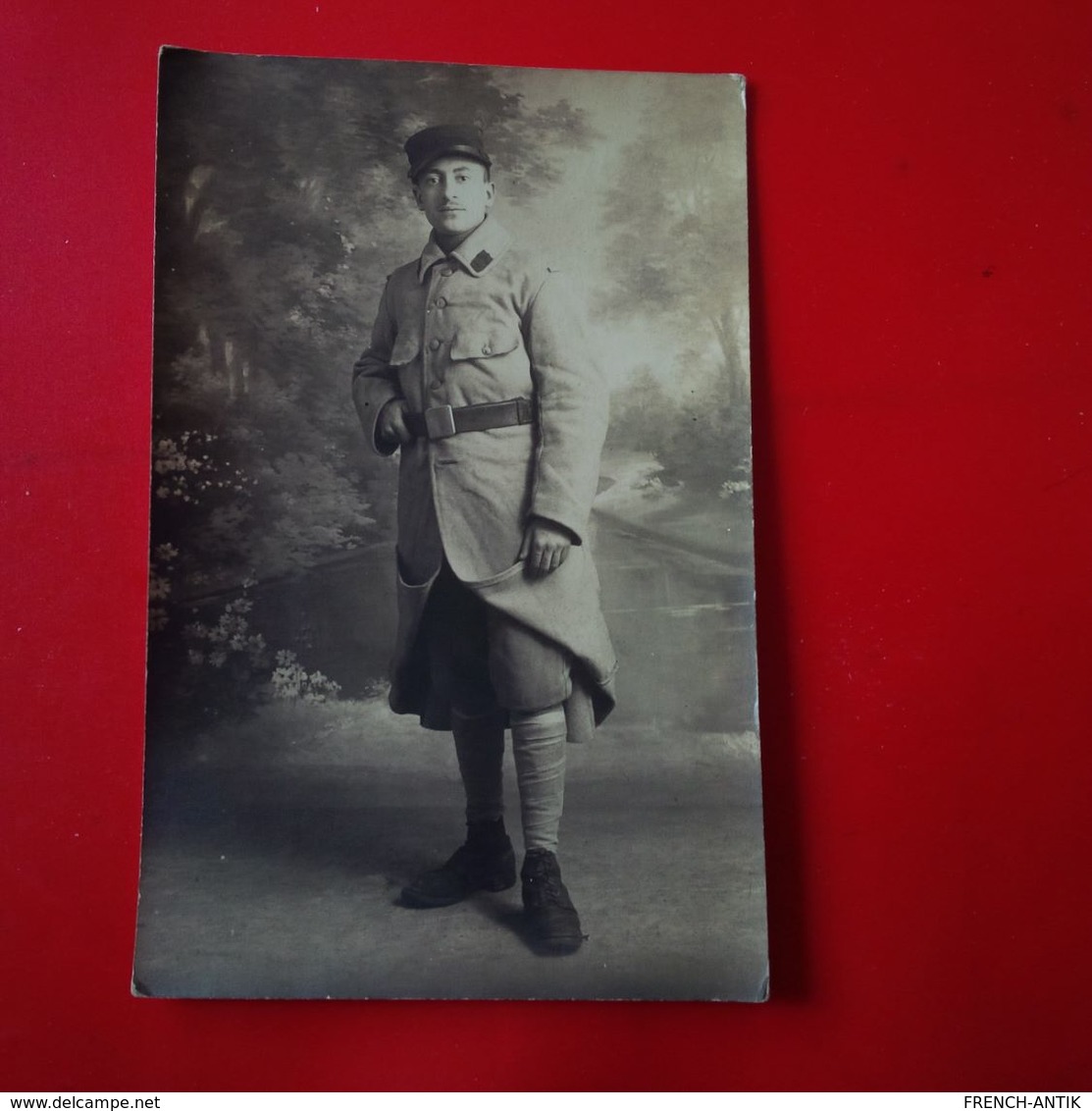 CARTE PHOTO FALAISE SOLDAT 1918 - Falaise