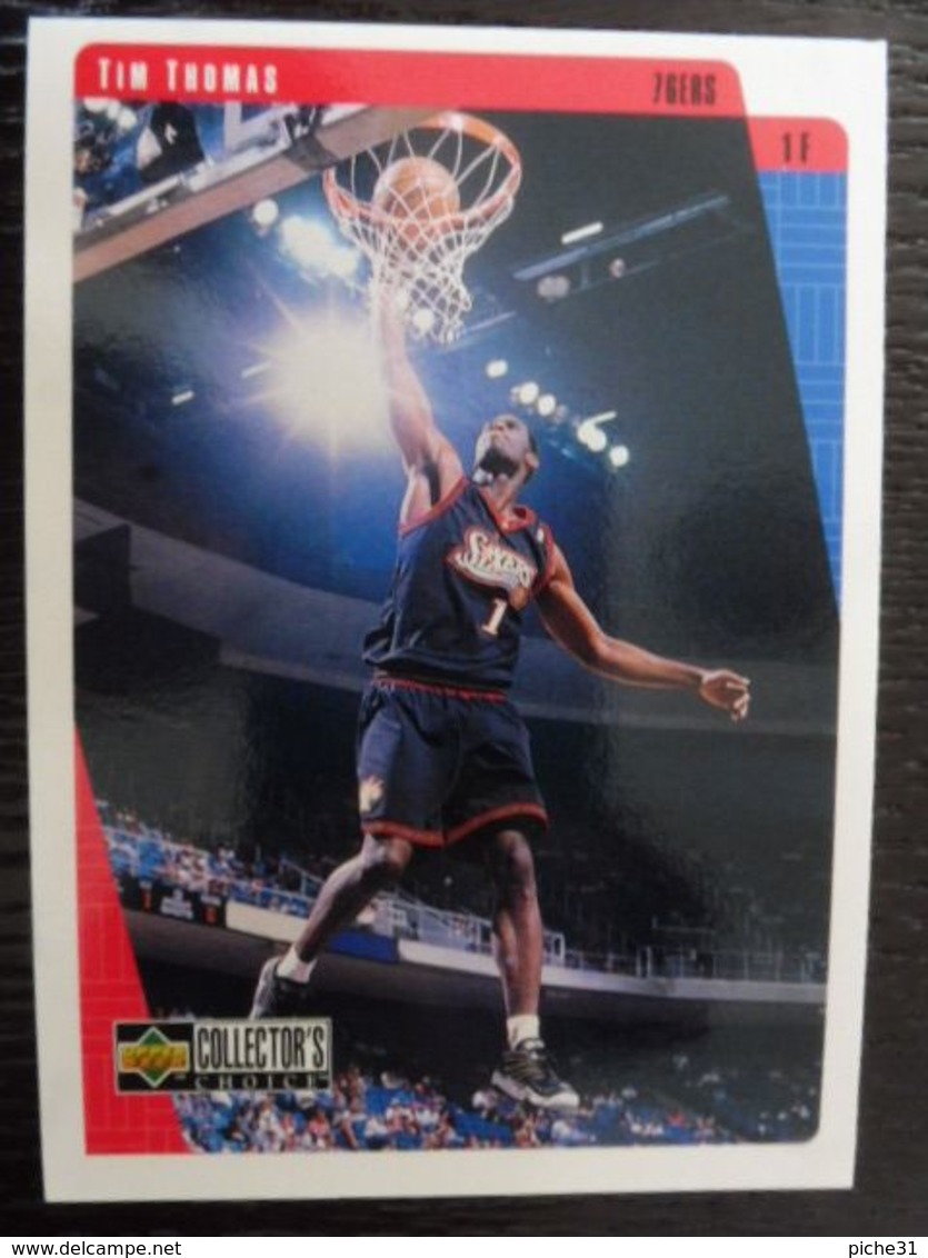 NBA - UPPER DECK 1997 - SIXERS - TIM THOMAS - 1990-1999