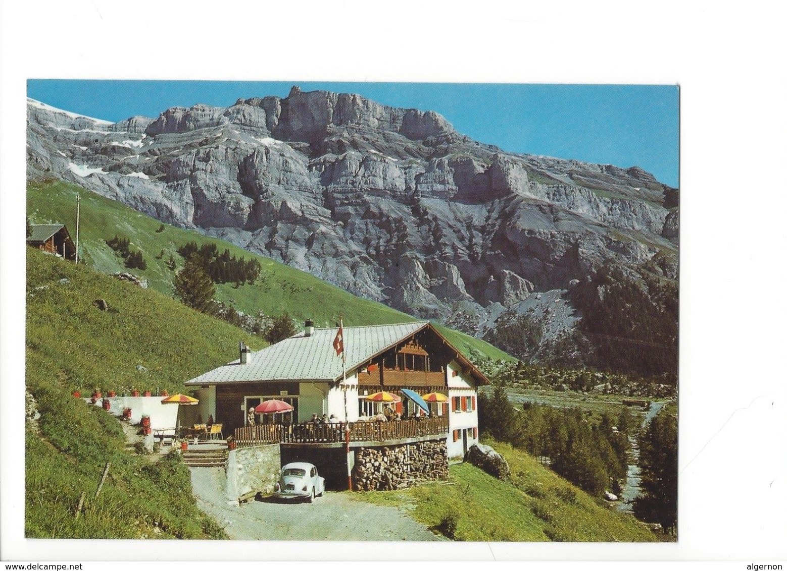 25361 - Derborence Auberge Du Lac Et Tour Saint-Martin (Format 10X15) - Saint-Martin